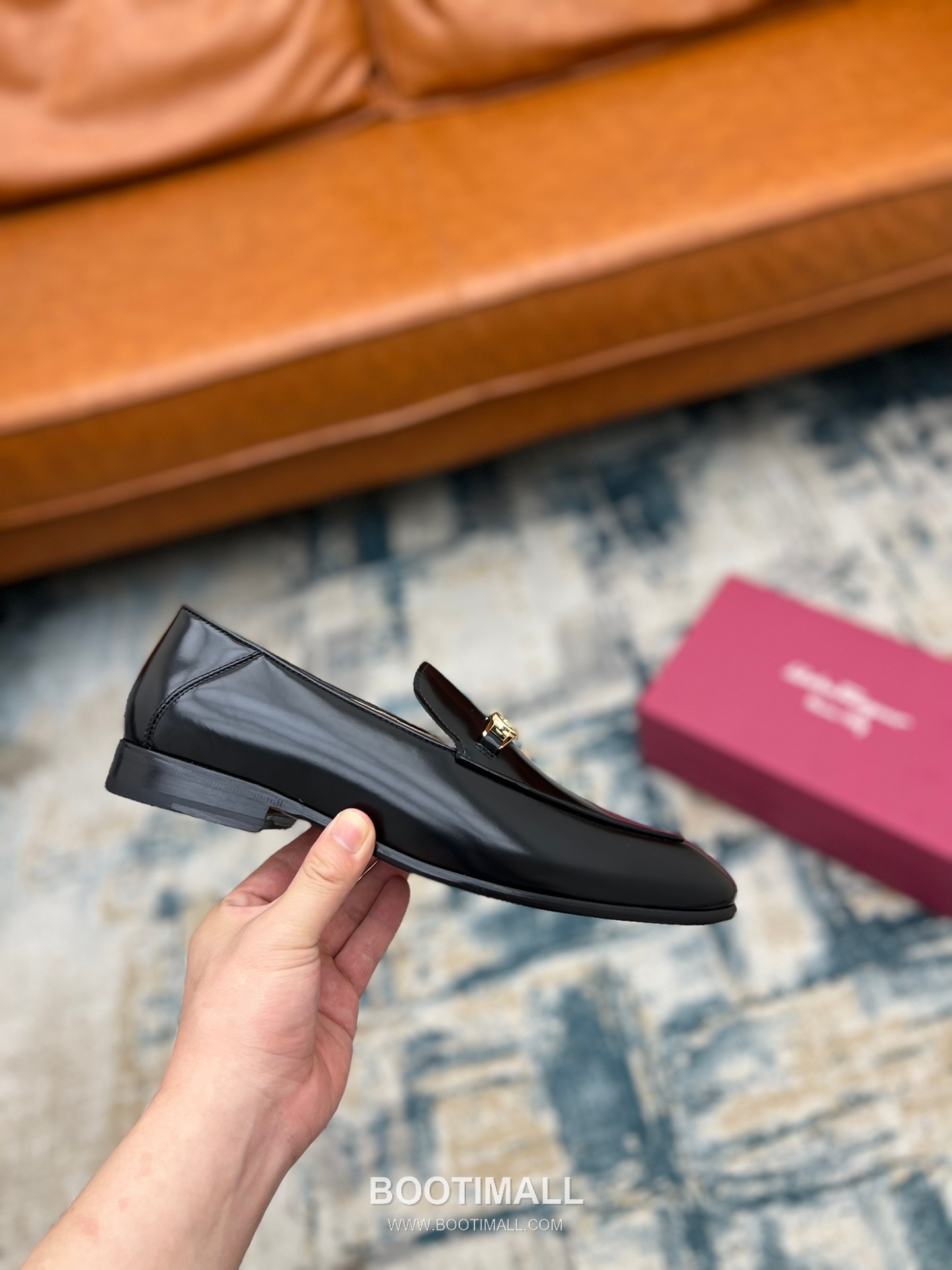 Fendi Calfskin Buckle Derby Calfskin Leather Black Dress Shoes 펜디 송아지가죽 버클 더비 송아지가죽 블랙 드레스 슈즈 7