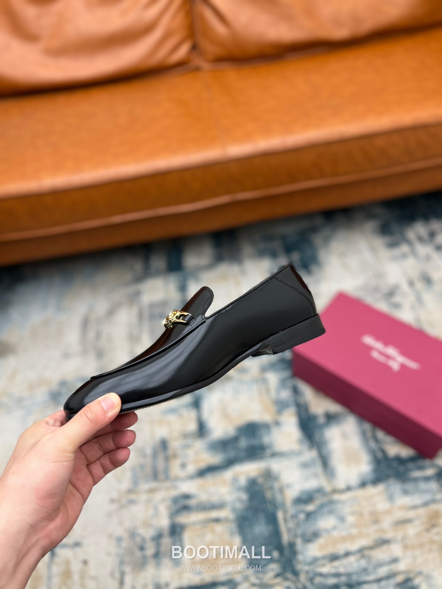 Fendi Calfskin Buckle Derby Calfskin Leather Black Dress Shoes 펜디 송아지가죽 버클 더비 송아지가죽 블랙 드레스 슈즈 9