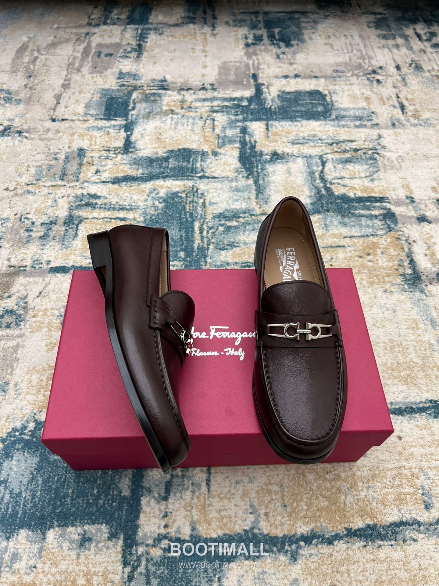 Fendi Calfskin Buckle Derby Calfskin Leather Black Dress Shoes 펜디 송아지가죽 버클 더비 송아지가죽 블랙 드레스 슈즈 2