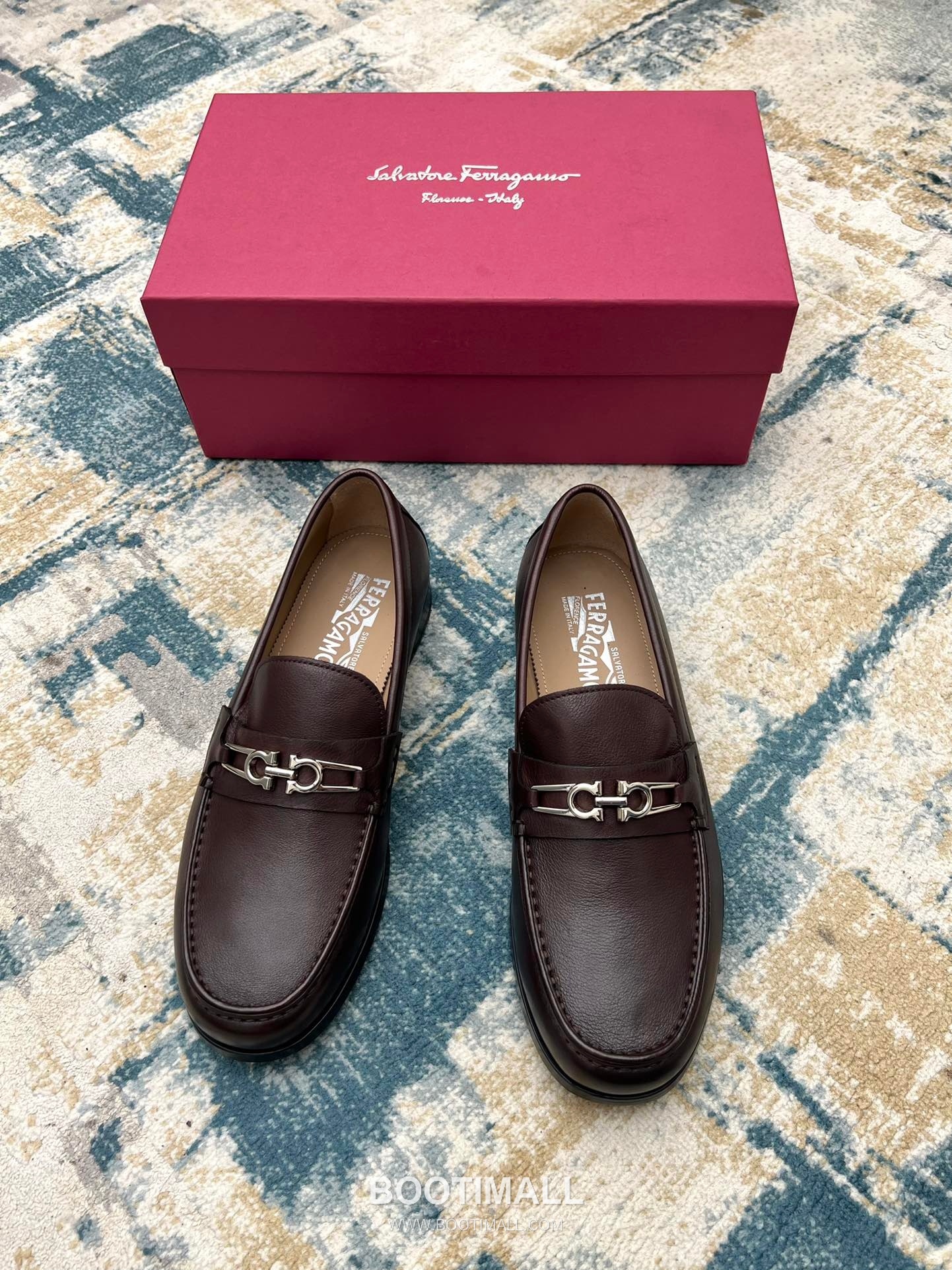 Fendi Calfskin Buckle Derby Calfskin Leather Black Dress Shoes 펜디 송아지가죽 버클 더비 송아지가죽 블랙 드레스 슈즈 5