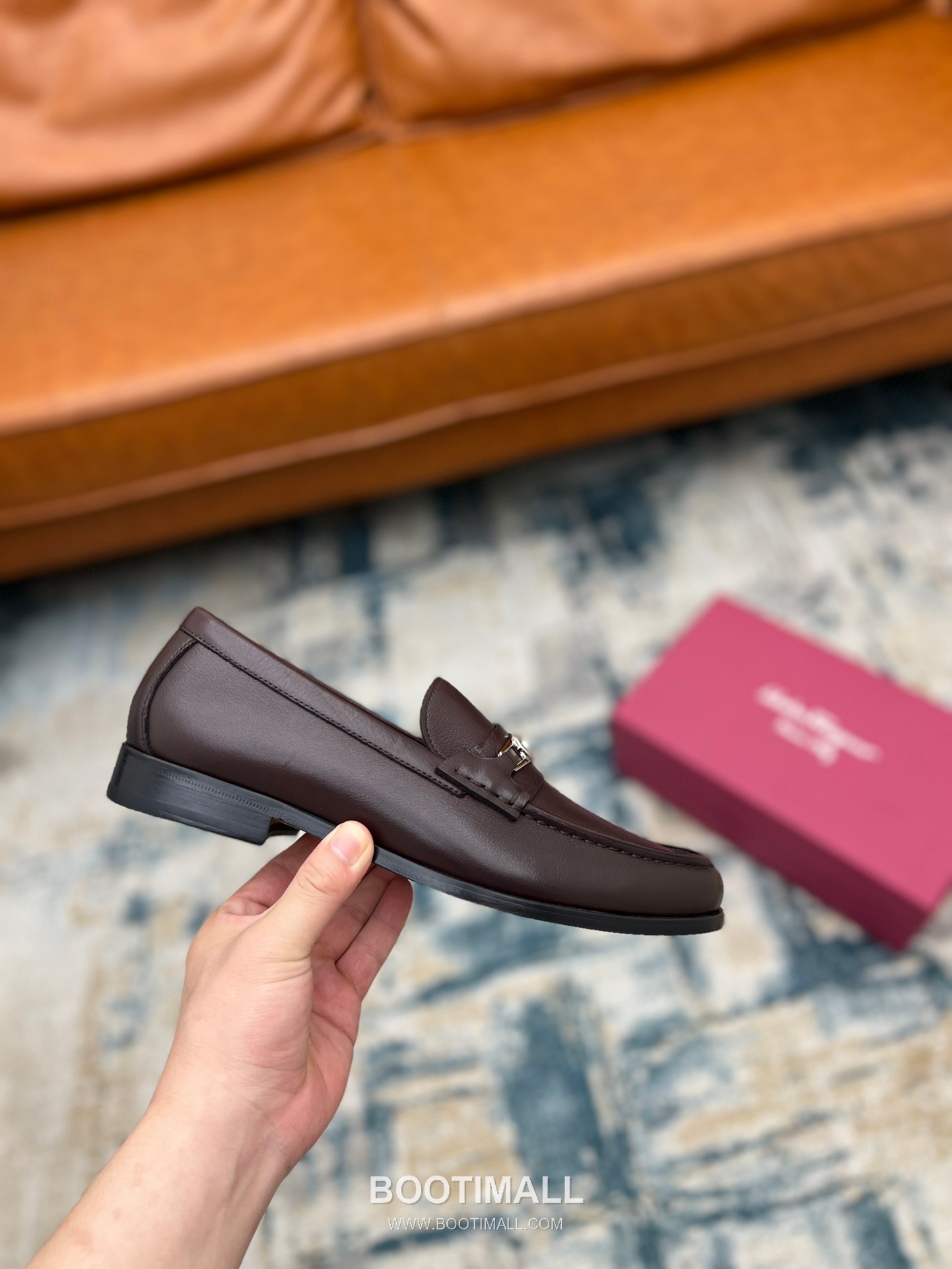 Fendi Calfskin Buckle Derby Calfskin Leather Black Dress Shoes 펜디 송아지가죽 버클 더비 송아지가죽 블랙 드레스 슈즈 6