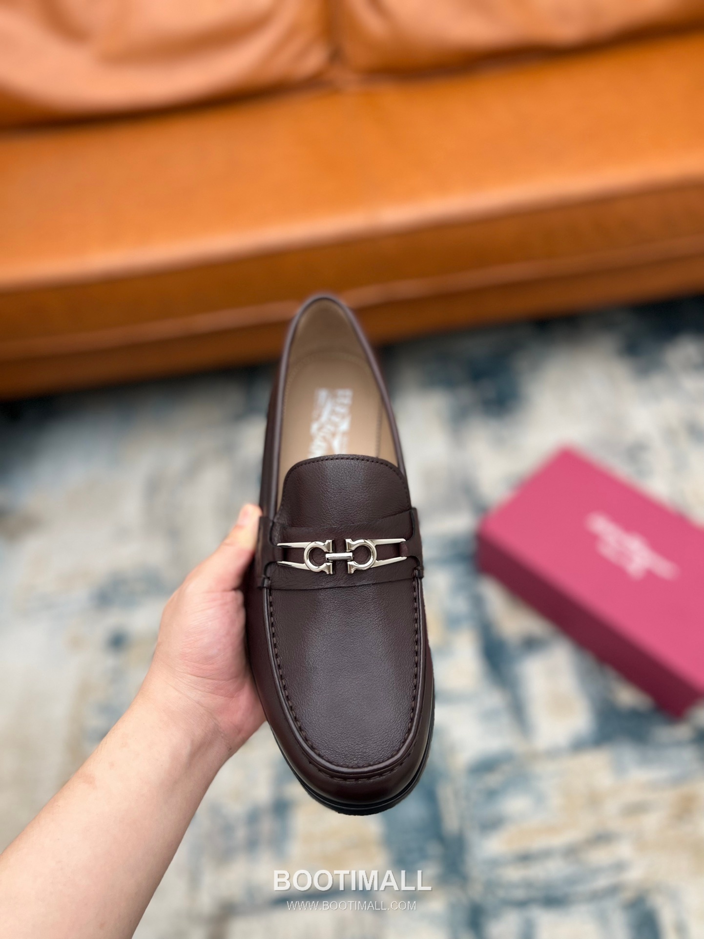 Fendi Calfskin Buckle Derby Calfskin Leather Black Dress Shoes 펜디 송아지가죽 버클 더비 송아지가죽 블랙 드레스 슈즈 7