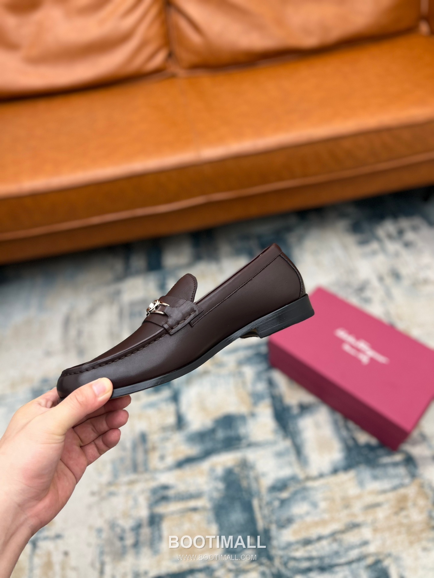 Fendi Calfskin Buckle Derby Calfskin Leather Black Dress Shoes 펜디 송아지가죽 버클 더비 송아지가죽 블랙 드레스 슈즈 8