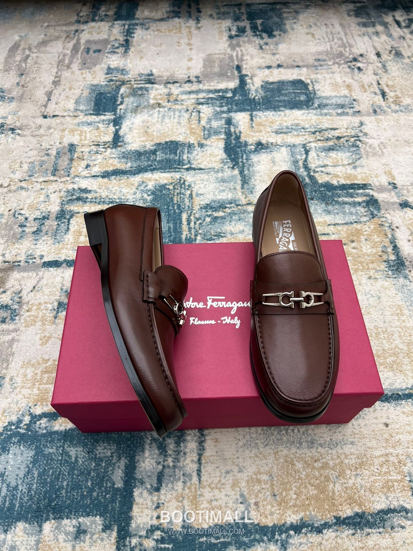 Fendi Calfskin Buckle Derby Calfskin Leather Black Dress Shoes 펜디 송아지가죽 버클 더비 송아지가죽 블랙 드레스 슈즈 2