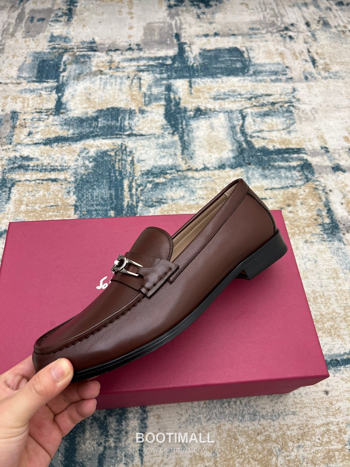 Fendi Calfskin Buckle Derby Calfskin Leather Black Dress Shoes 펜디 송아지가죽 버클 더비 송아지가죽 블랙 드레스 슈즈 3