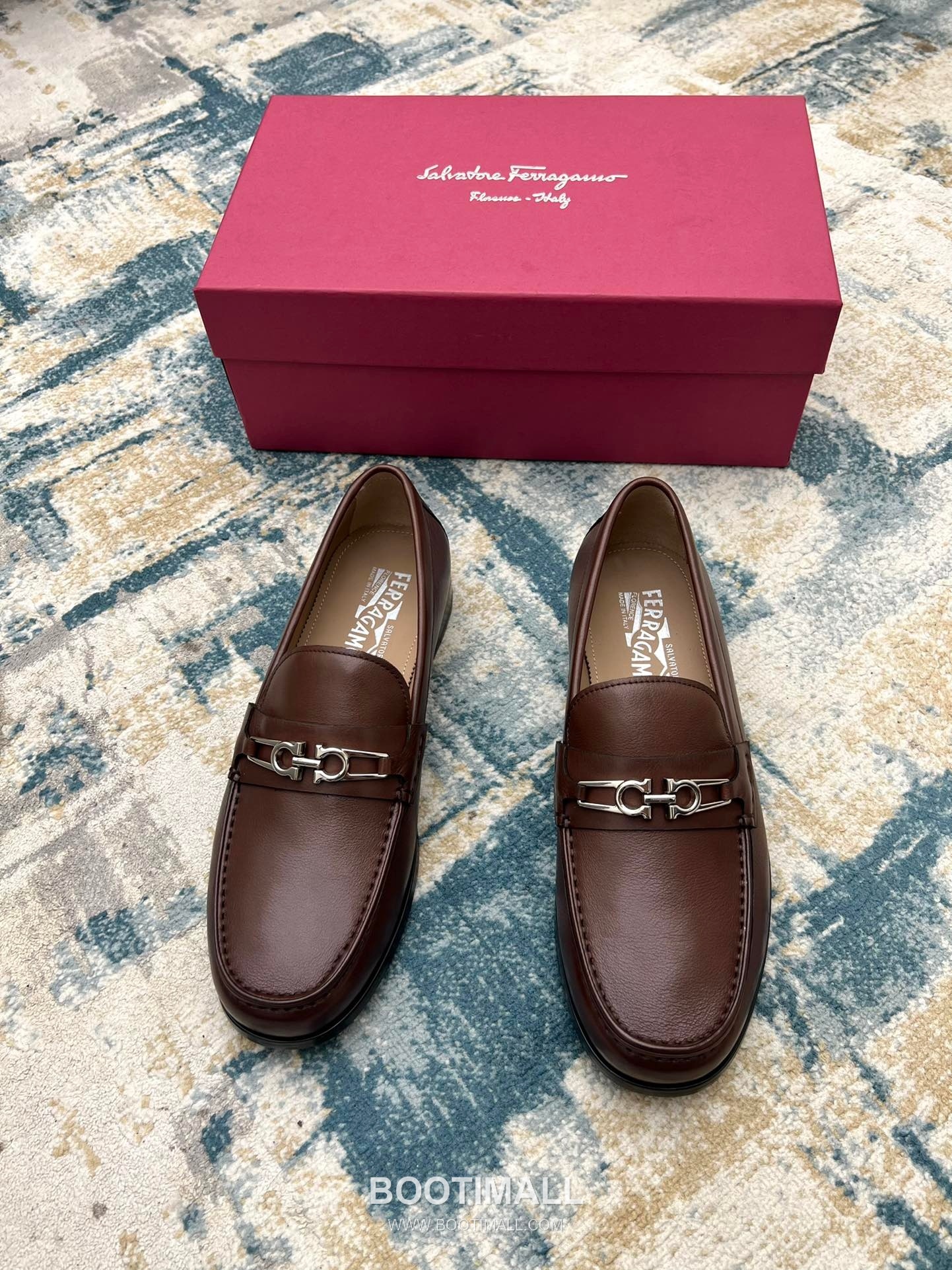 Fendi Calfskin Buckle Derby Calfskin Leather Black Dress Shoes 펜디 송아지가죽 버클 더비 송아지가죽 블랙 드레스 슈즈 5