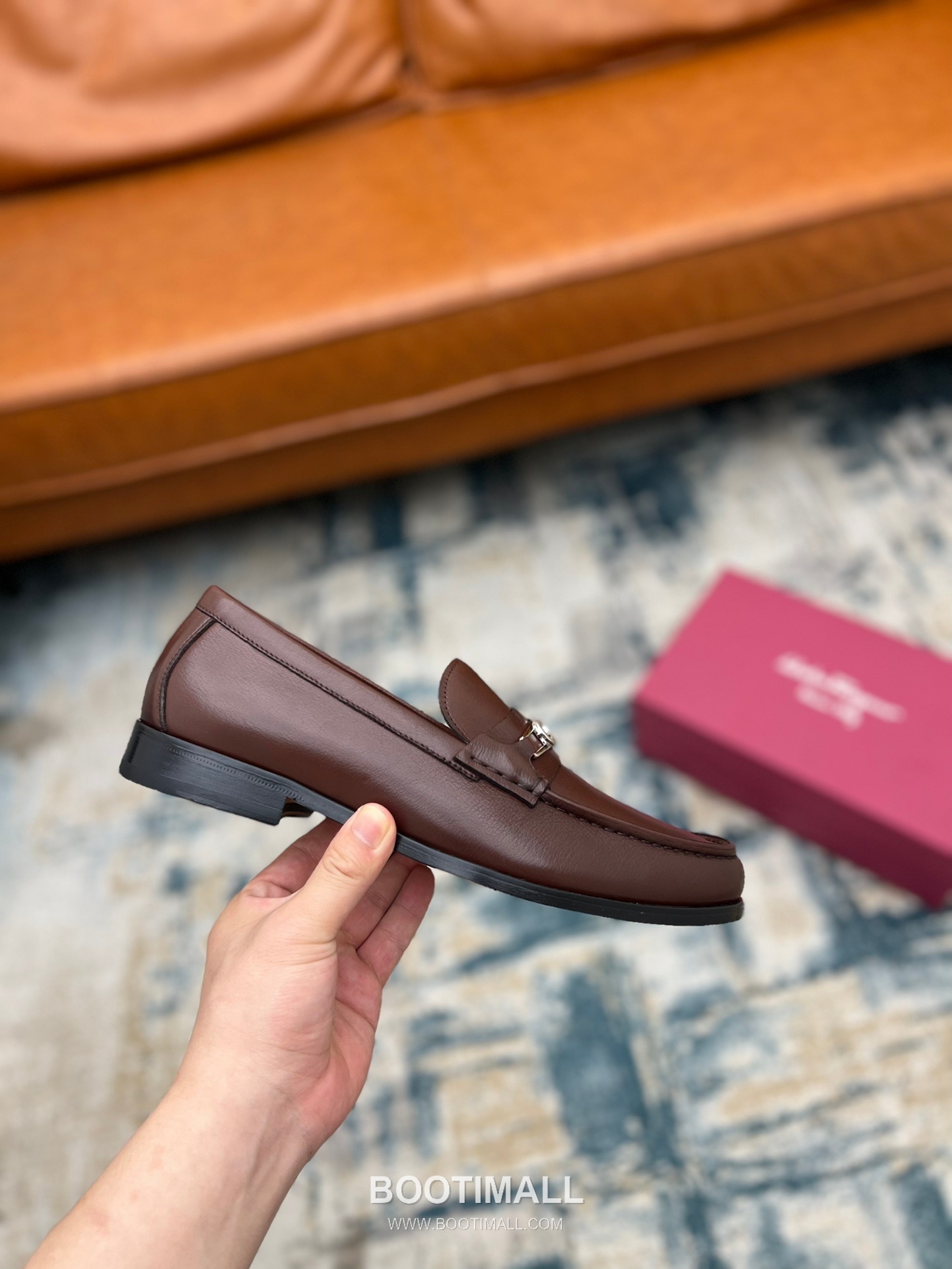 Fendi Calfskin Buckle Derby Calfskin Leather Black Dress Shoes 펜디 송아지가죽 버클 더비 송아지가죽 블랙 드레스 슈즈 6