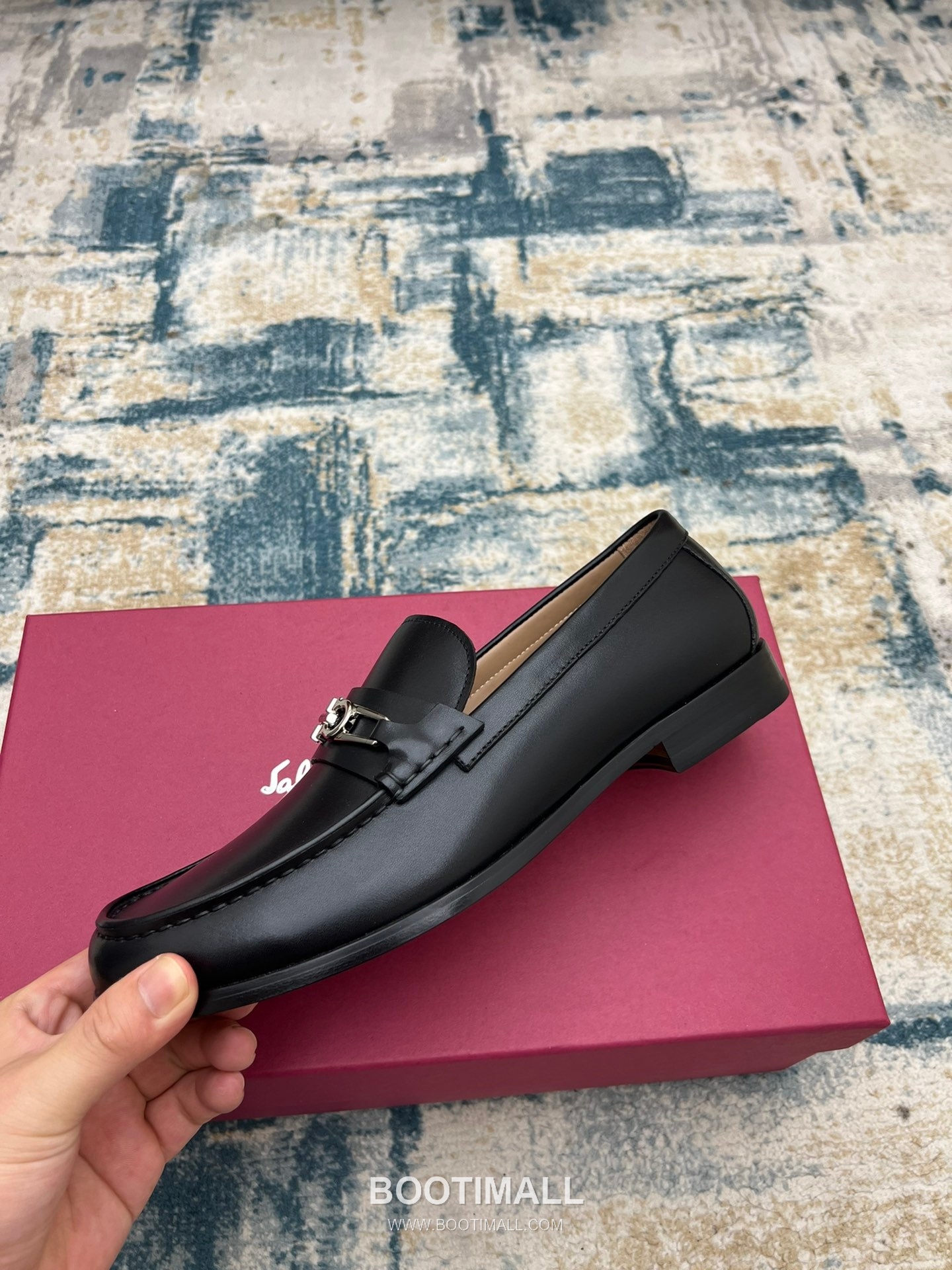 Fendi Calfskin Buckle Derby Calfskin Leather Black Dress Shoes 펜디 송아지가죽 버클 더비 송아지가죽 블랙 드레스 슈즈 3