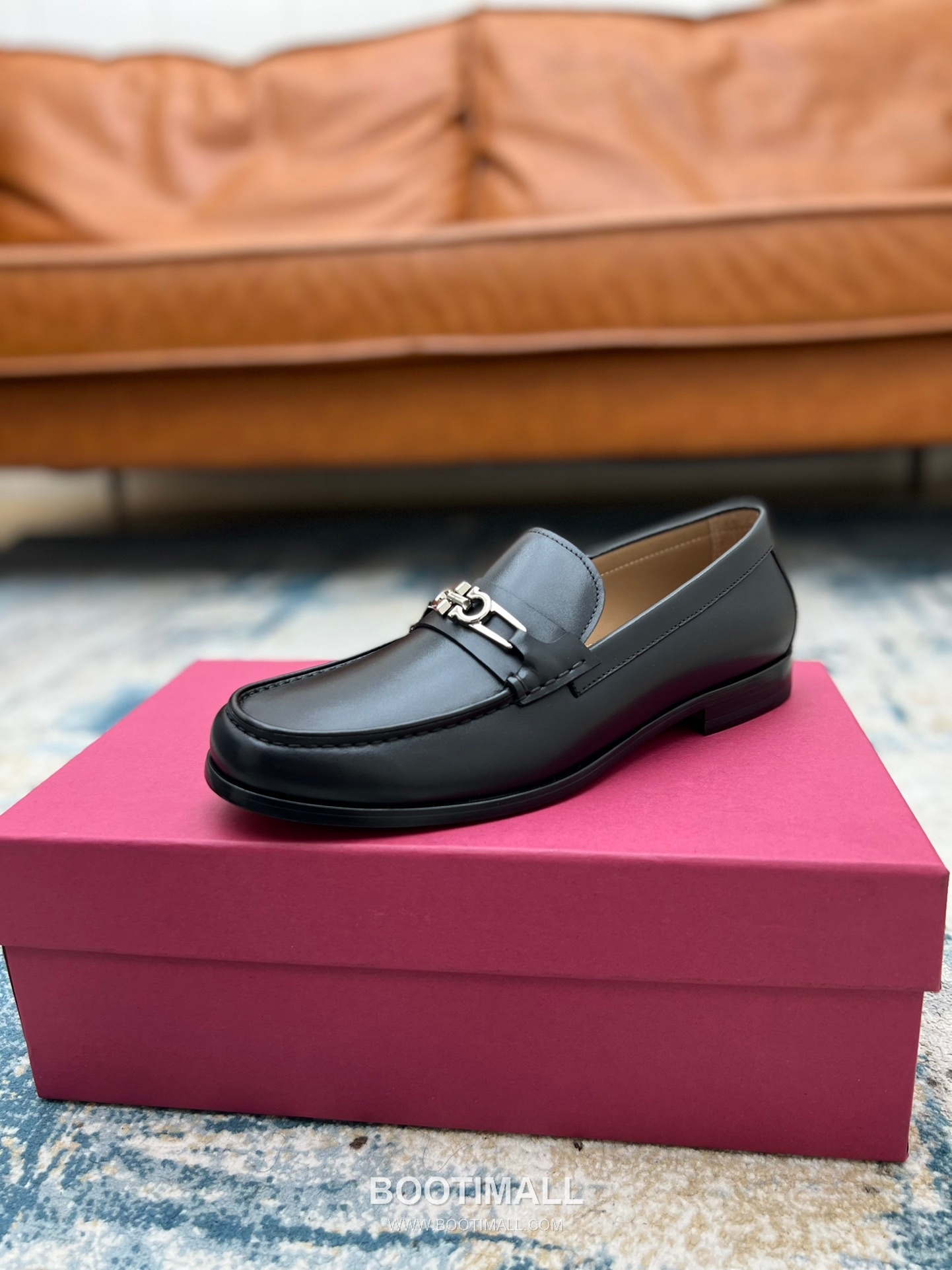 Fendi Calfskin Buckle Derby Calfskin Leather Black Dress Shoes 펜디 송아지가죽 버클 더비 송아지가죽 블랙 드레스 슈즈 4