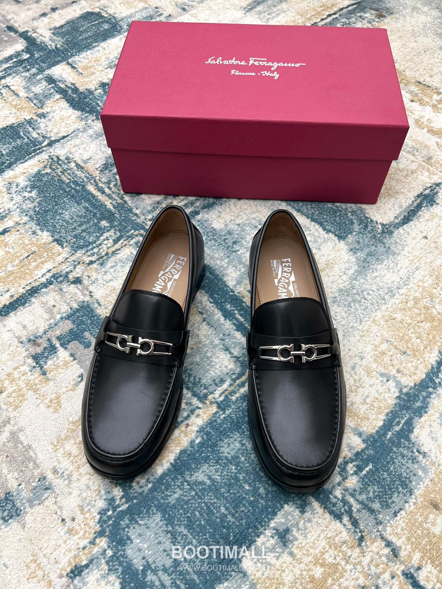 Fendi Calfskin Buckle Derby Calfskin Leather Black Dress Shoes 펜디 송아지가죽 버클 더비 송아지가죽 블랙 드레스 슈즈 5