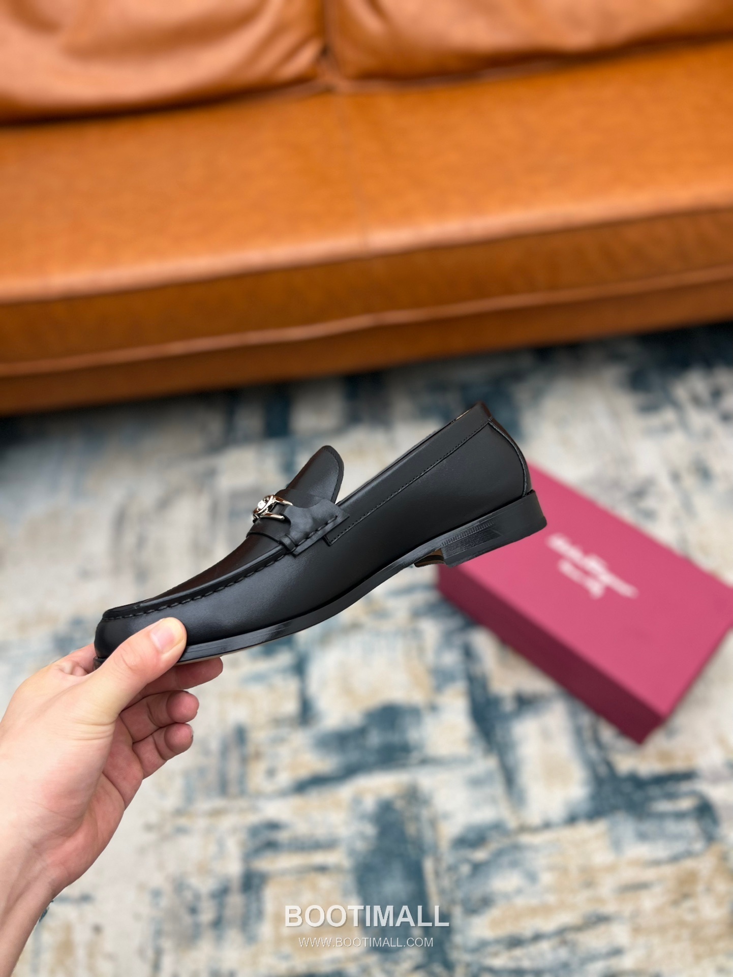 Fendi Calfskin Buckle Derby Calfskin Leather Black Dress Shoes 펜디 송아지가죽 버클 더비 송아지가죽 블랙 드레스 슈즈 8