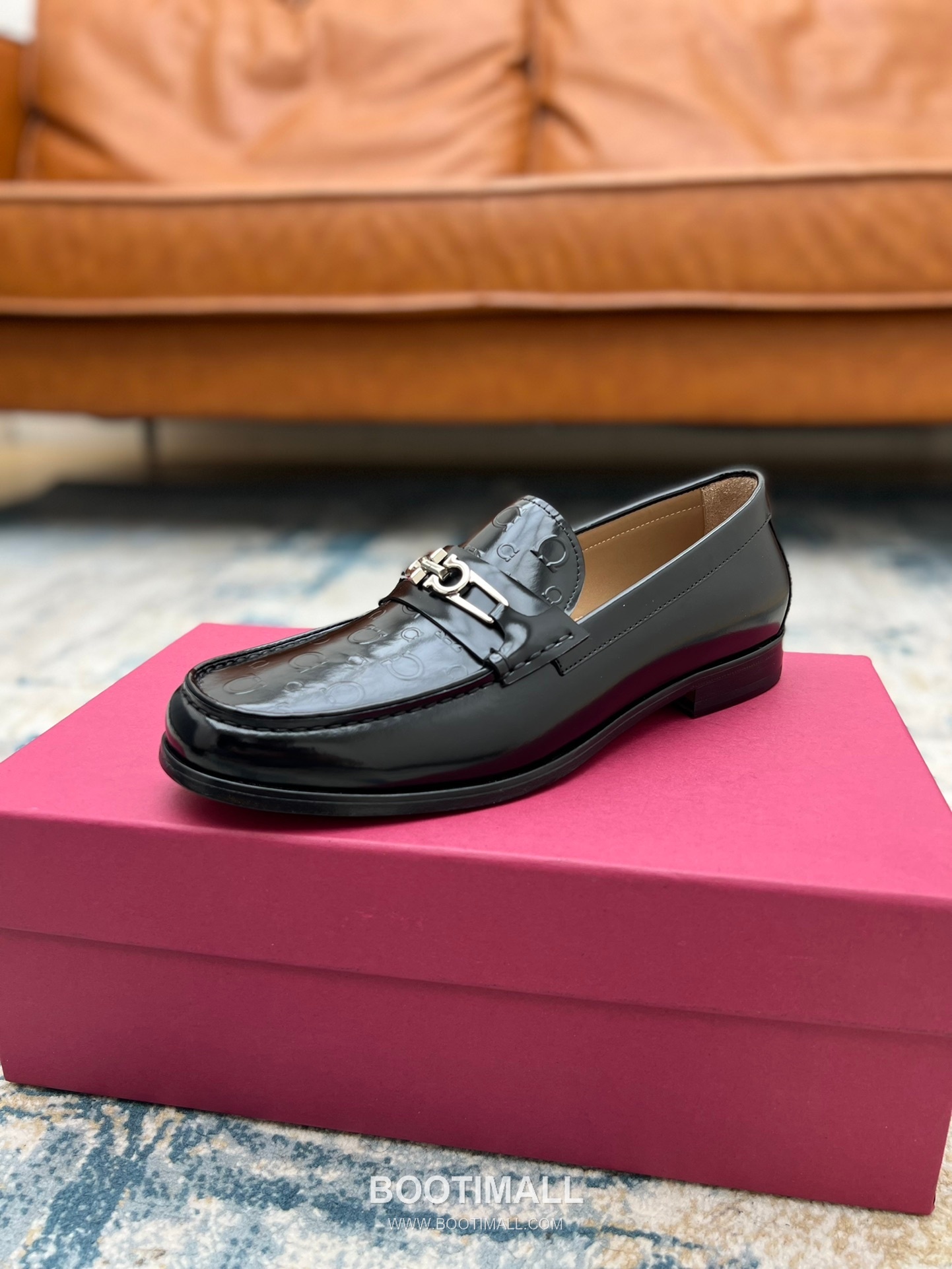 Fendi Calfskin Buckle Derby Calfskin Leather Black Dress Shoes 펜디 송아지가죽 버클 더비 송아지가죽 블랙 드레스 슈즈 4