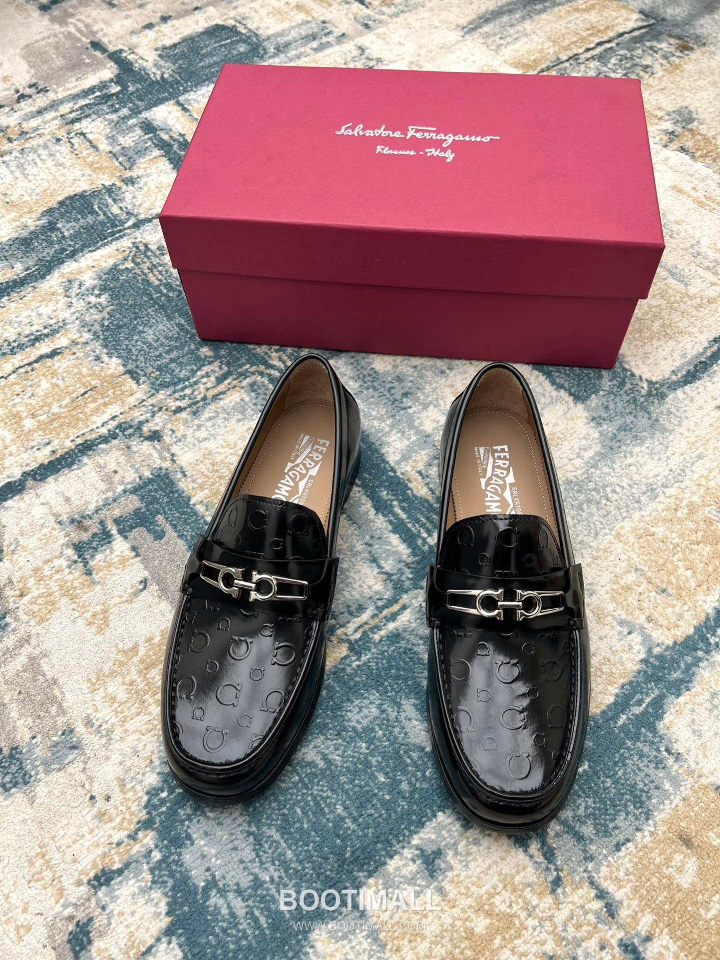 Fendi Calfskin Buckle Derby Calfskin Leather Black Dress Shoes 펜디 송아지가죽 버클 더비 송아지가죽 블랙 드레스 슈즈 5