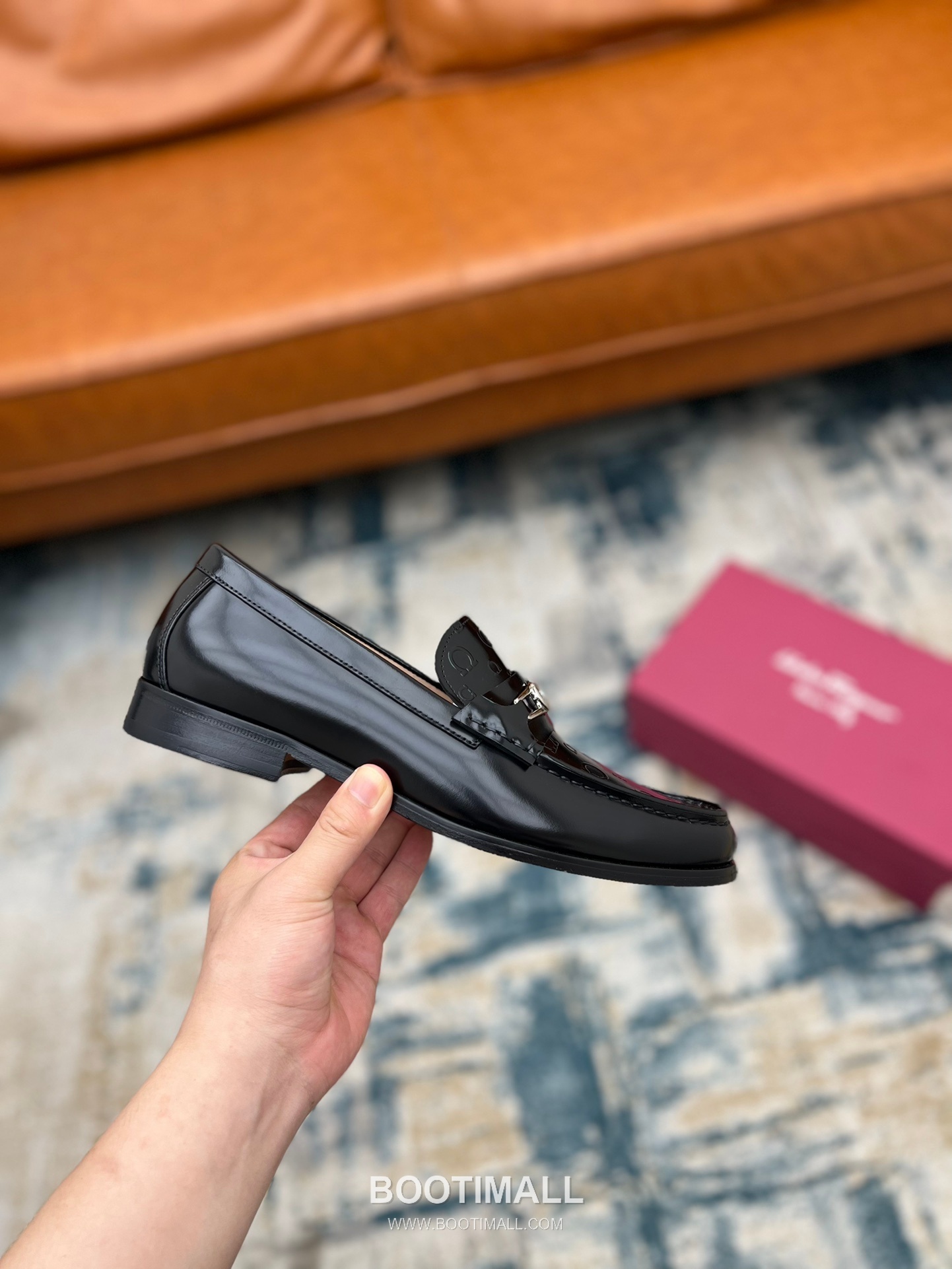 Fendi Calfskin Buckle Derby Calfskin Leather Black Dress Shoes 펜디 송아지가죽 버클 더비 송아지가죽 블랙 드레스 슈즈 6