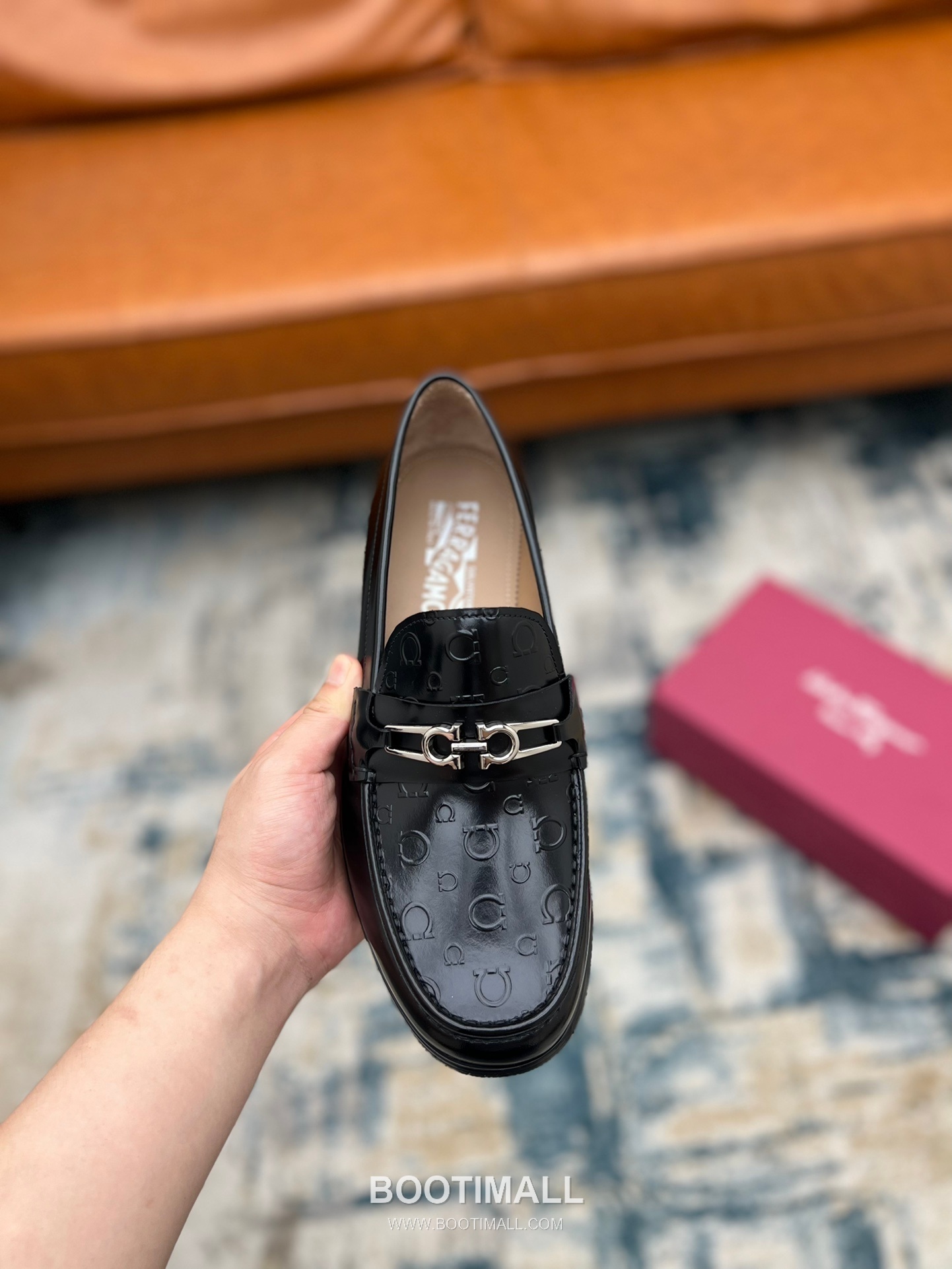 Fendi Calfskin Buckle Derby Calfskin Leather Black Dress Shoes 펜디 송아지가죽 버클 더비 송아지가죽 블랙 드레스 슈즈 7