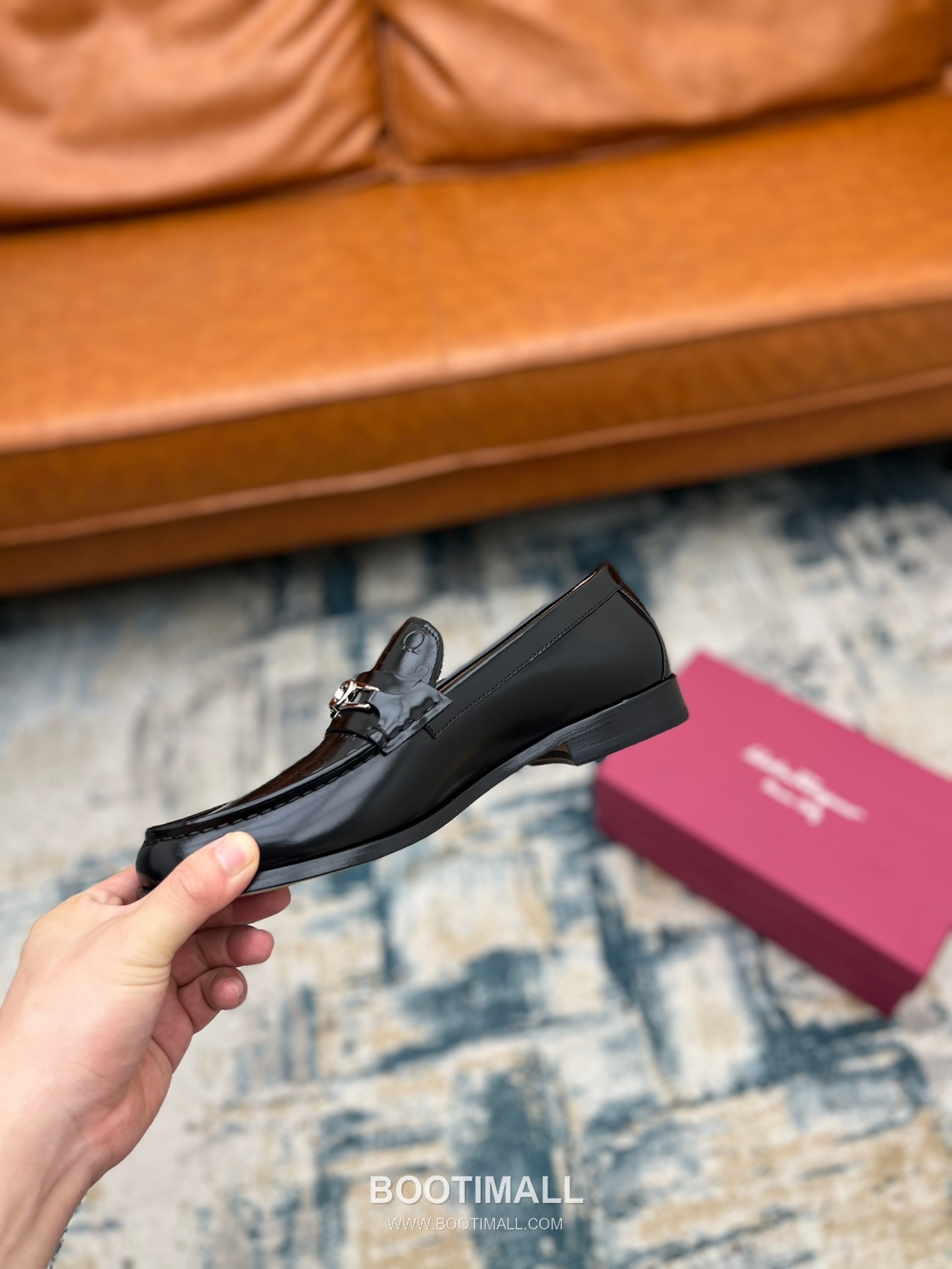 Fendi Calfskin Buckle Derby Calfskin Leather Black Dress Shoes 펜디 송아지가죽 버클 더비 송아지가죽 블랙 드레스 슈즈 8