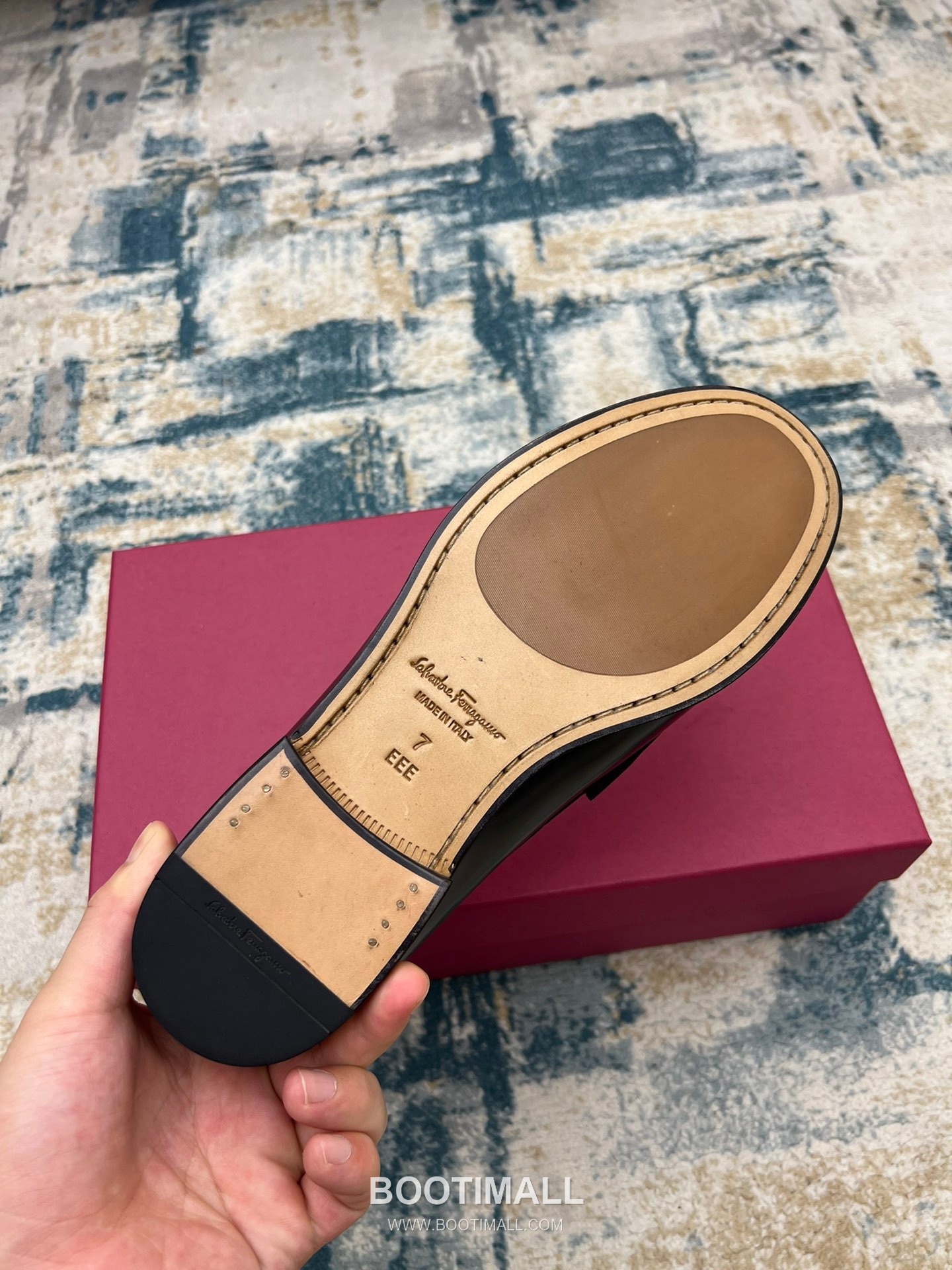 Fendi Calfskin Buckle Derby Calfskin Leather Black Dress Shoes 펜디 송아지가죽 버클 더비 송아지가죽 블랙 드레스 슈즈 4