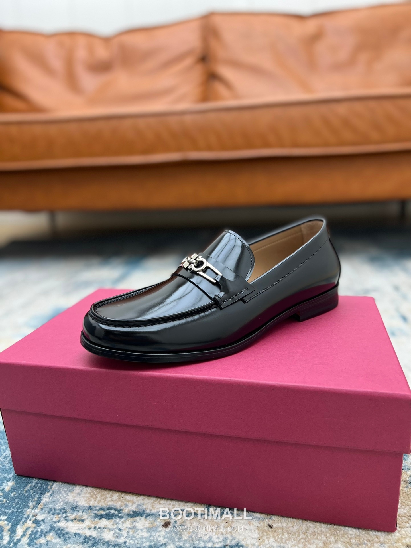 Fendi Calfskin Buckle Derby Calfskin Leather Black Dress Shoes 펜디 송아지가죽 버클 더비 송아지가죽 블랙 드레스 슈즈 5