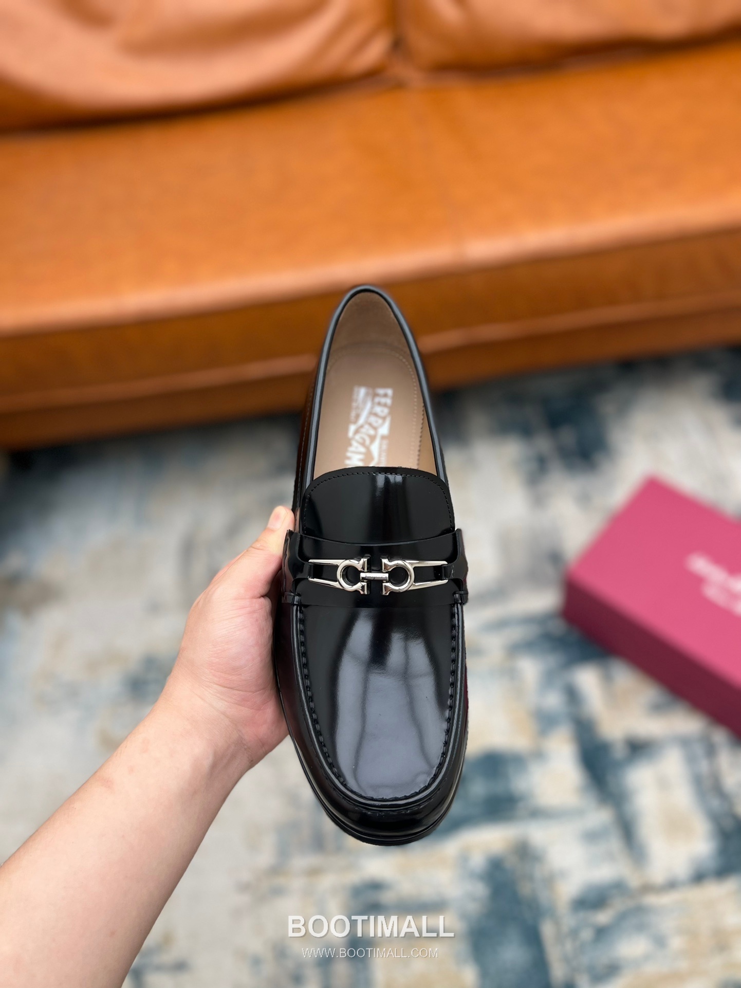 Fendi Calfskin Buckle Derby Calfskin Leather Black Dress Shoes 펜디 송아지가죽 버클 더비 송아지가죽 블랙 드레스 슈즈 8