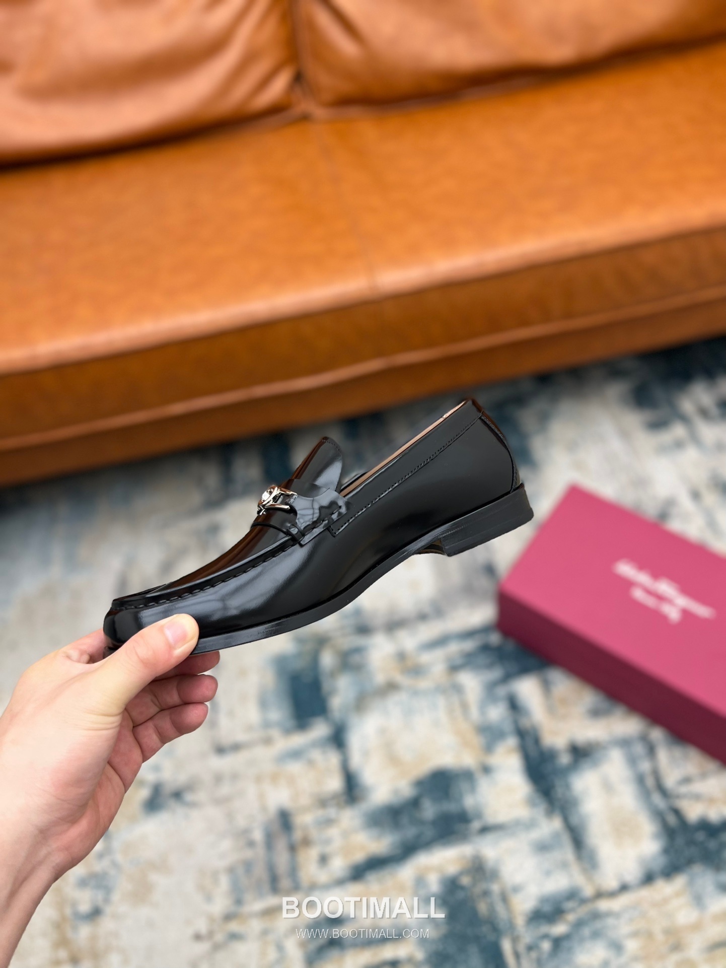 Fendi Calfskin Buckle Derby Calfskin Leather Black Dress Shoes 펜디 송아지가죽 버클 더비 송아지가죽 블랙 드레스 슈즈 9