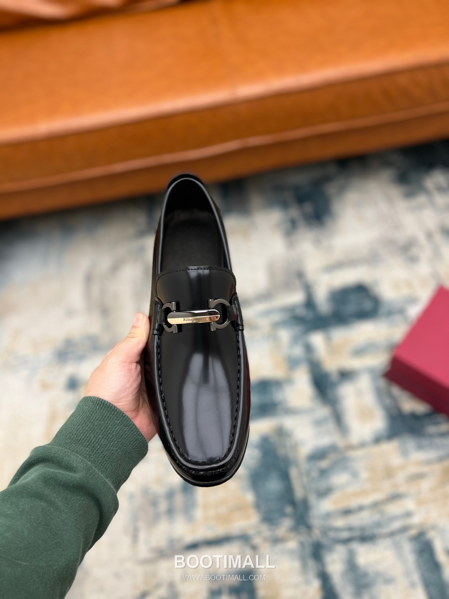 Fendi Metal Buckle Calfskin Derby Calfskin Leather Dress Shoes 펜디 메탈 버클 송아지가죽 더비 송아지가죽 드레스 슈즈 8