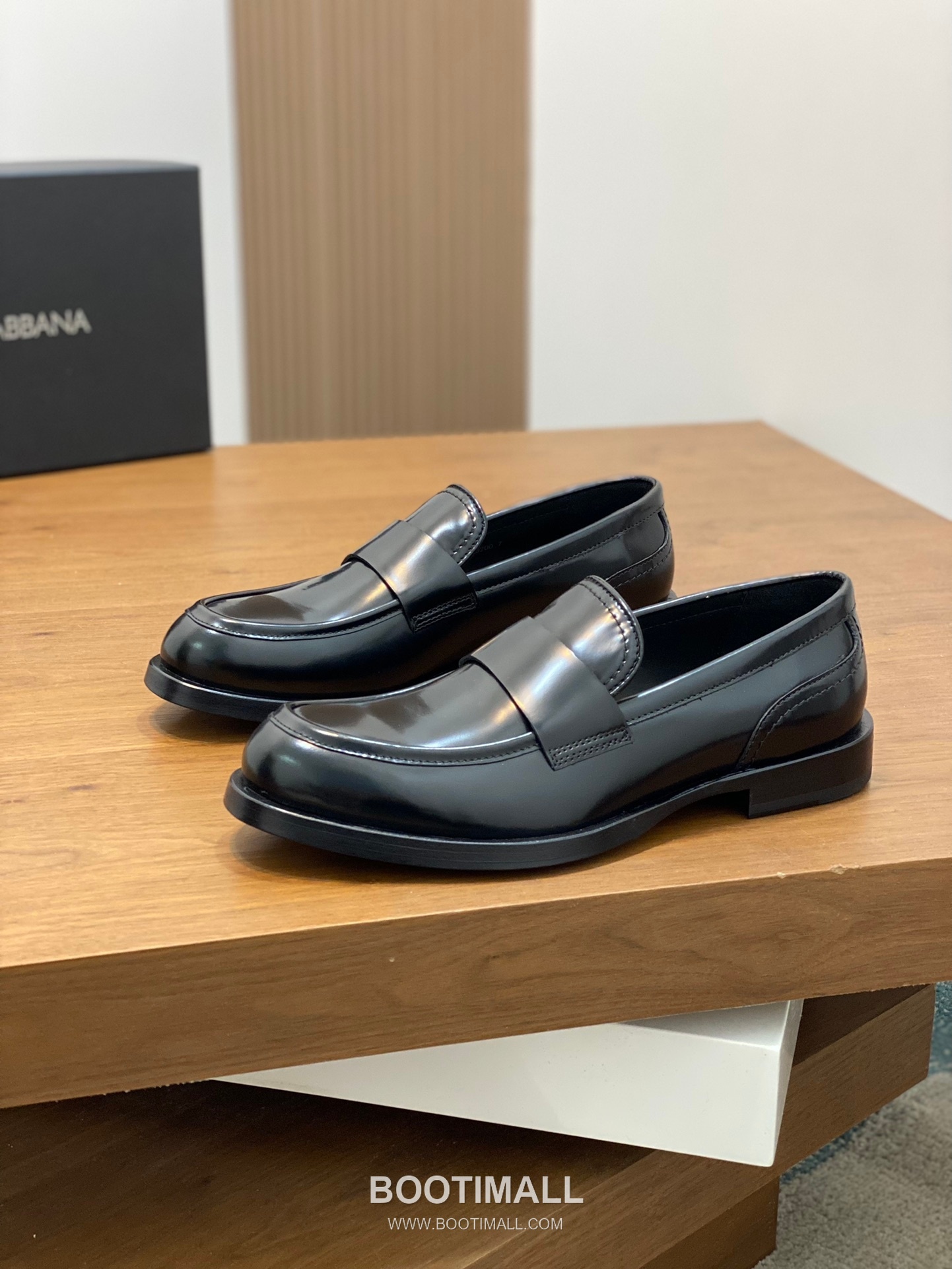 Dolce & Gabbana Polished Calf Business Loafer Calfskin Leather Black 돌체앤가바나 폴리시드 카프 비즈니스 로퍼 카프스킨 레더 블랙 3