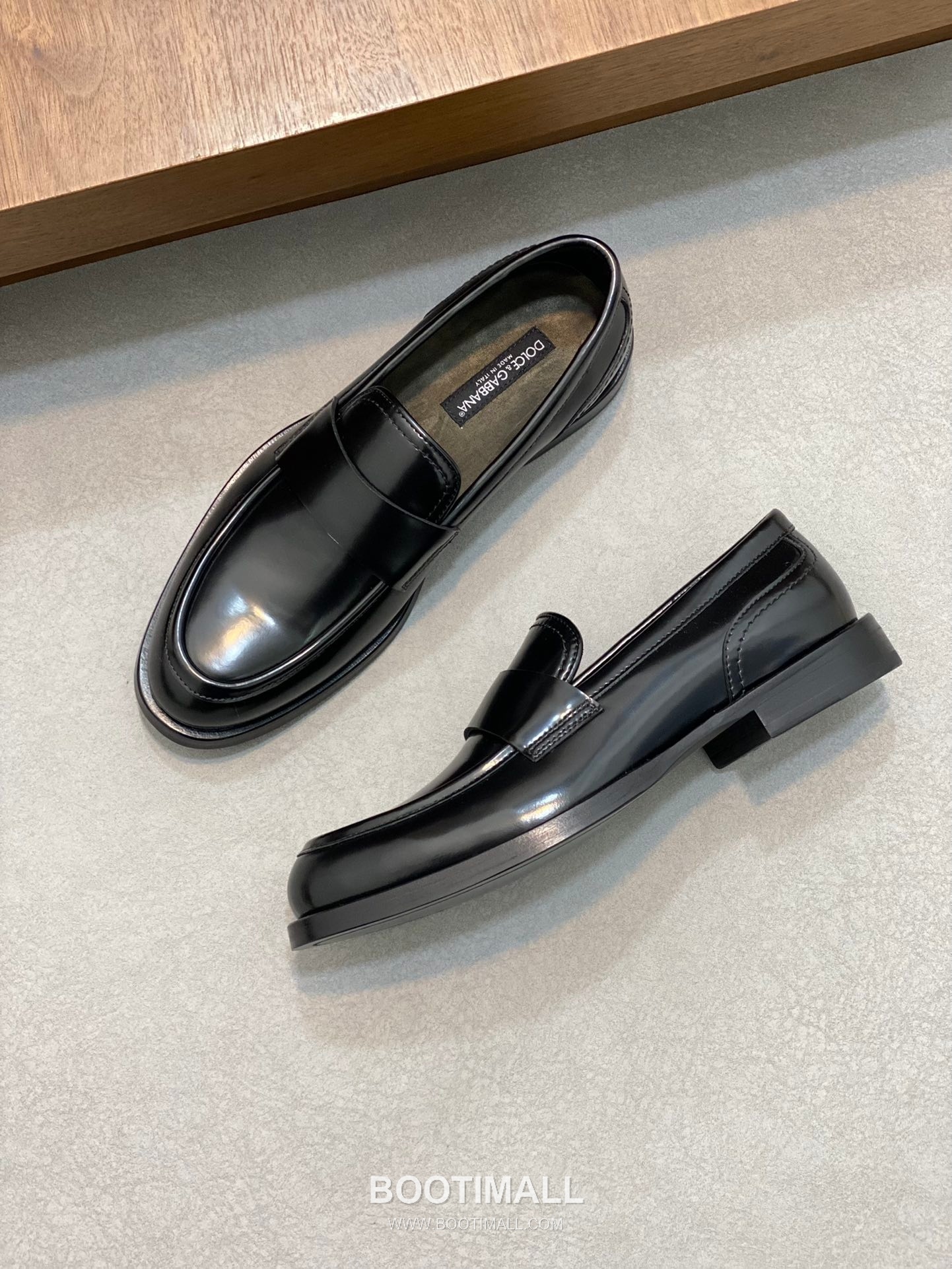 Dolce & Gabbana Polished Calf Business Loafer Calfskin Leather Black 돌체앤가바나 폴리시드 카프 비즈니스 로퍼 카프스킨 레더 블랙 5