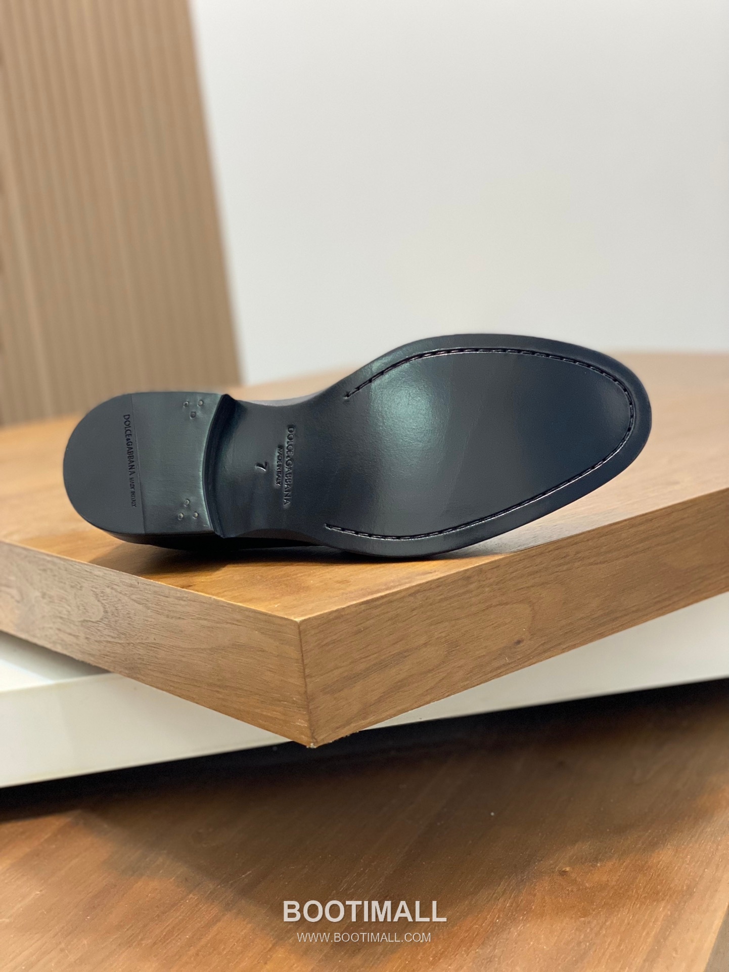 Dolce & Gabbana Polished Calf Business Loafer Calfskin Leather Black 돌체앤가바나 폴리시드 카프 비즈니스 로퍼 카프스킨 레더 블랙 7