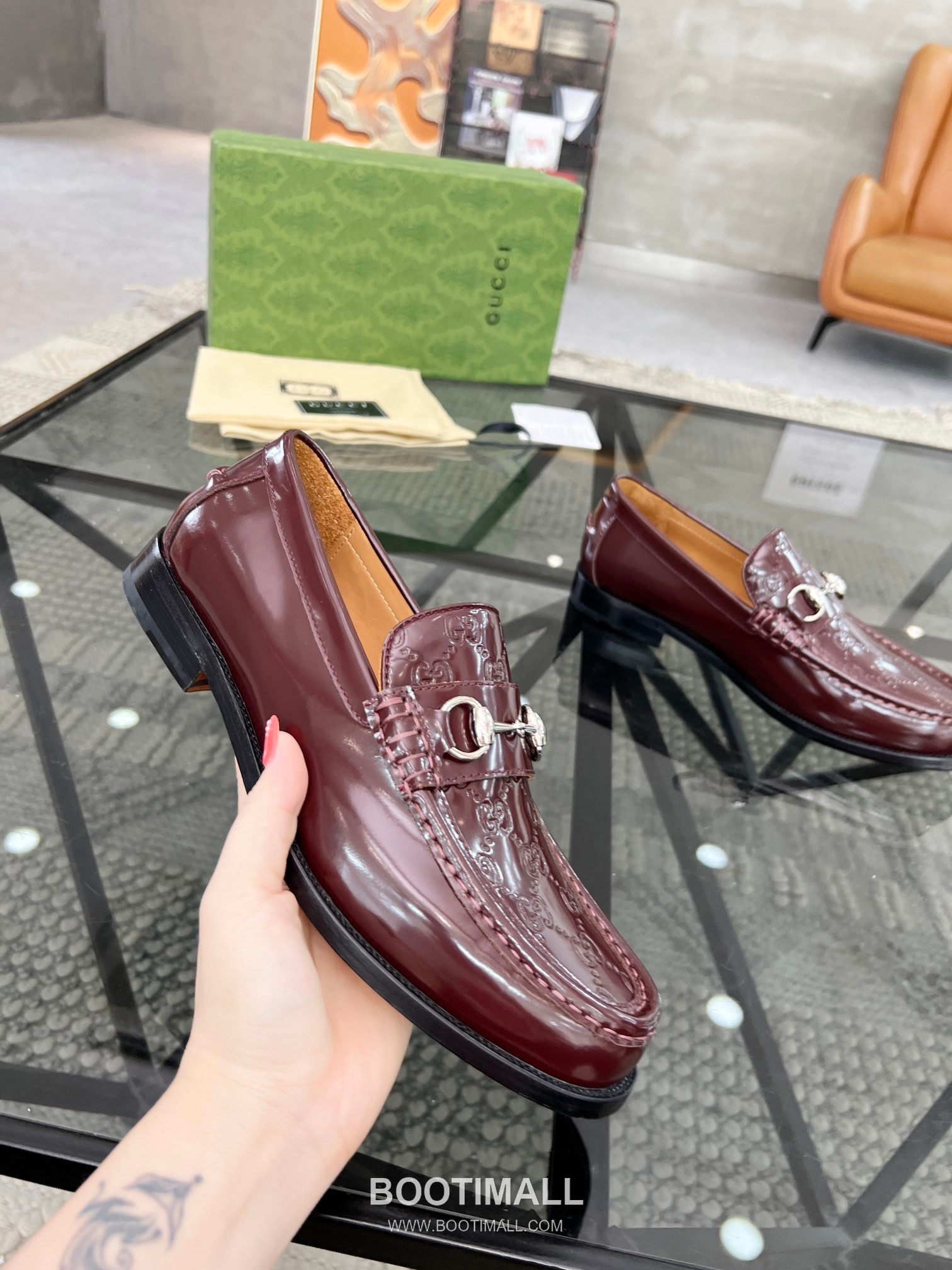 Gucci Italian Calfskin Derby Calfskin Leather Black Dress Shoes 구찌 이탈리안 카프스킨 더비 카프스킨 레더 블랙 드레스 슈즈 5