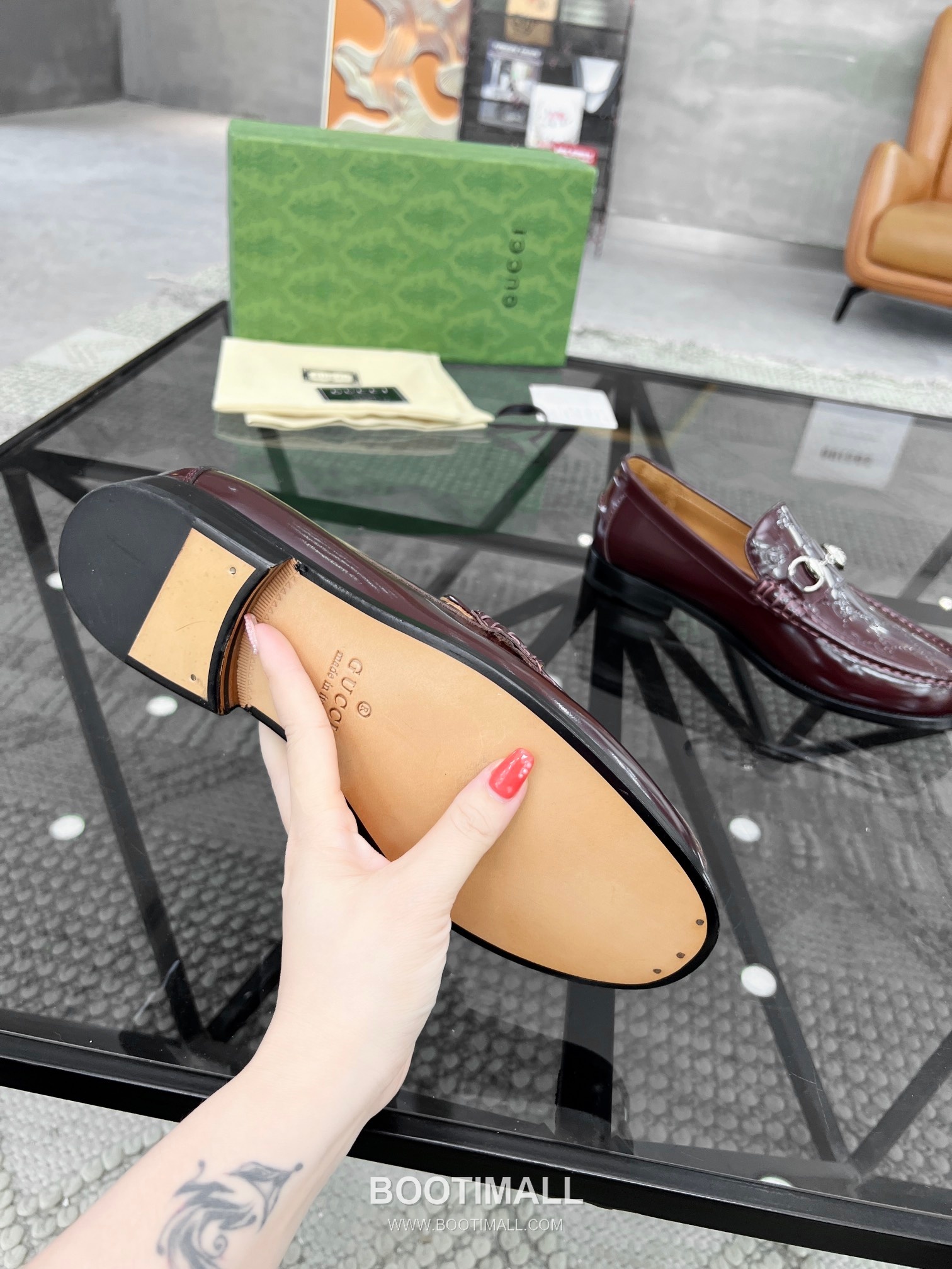 Gucci Italian Calfskin Derby Calfskin Leather Black Dress Shoes 구찌 이탈리안 카프스킨 더비 카프스킨 레더 블랙 드레스 슈즈 9