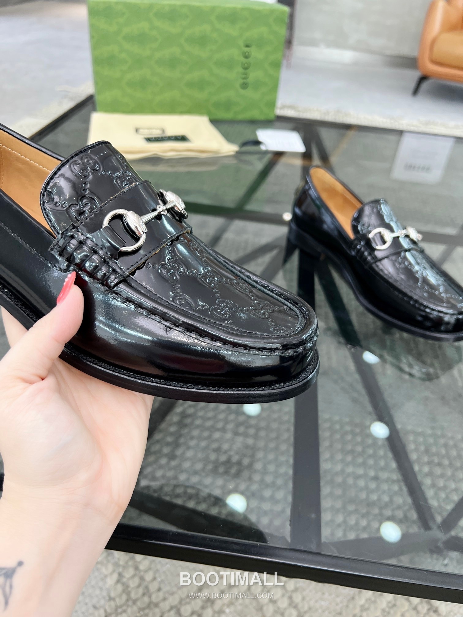 Gucci Italian Calfskin Derby Calfskin Leather Black Dress Shoes 구찌 이탈리안 카프스킨 더비 카프스킨 레더 블랙 드레스 슈즈 6