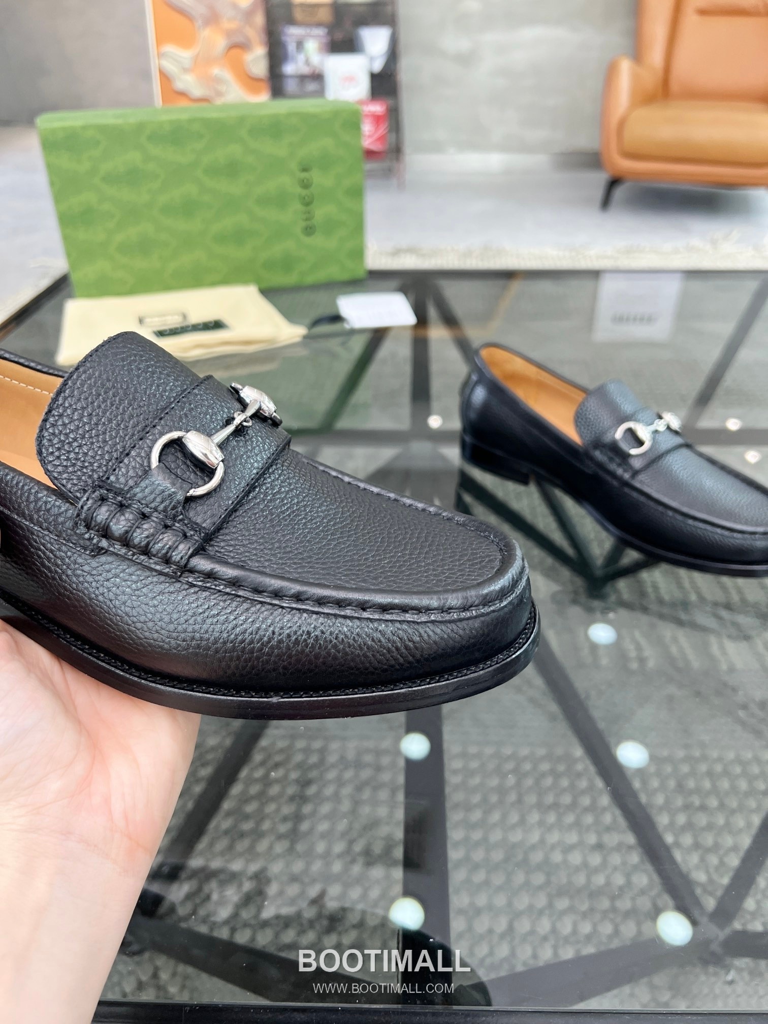 Gucci Italian Calfskin Derby Calfskin Leather Black Dress Shoes 구찌 이탈리안 카프스킨 더비 카프스킨 레더 블랙 드레스 슈즈 6