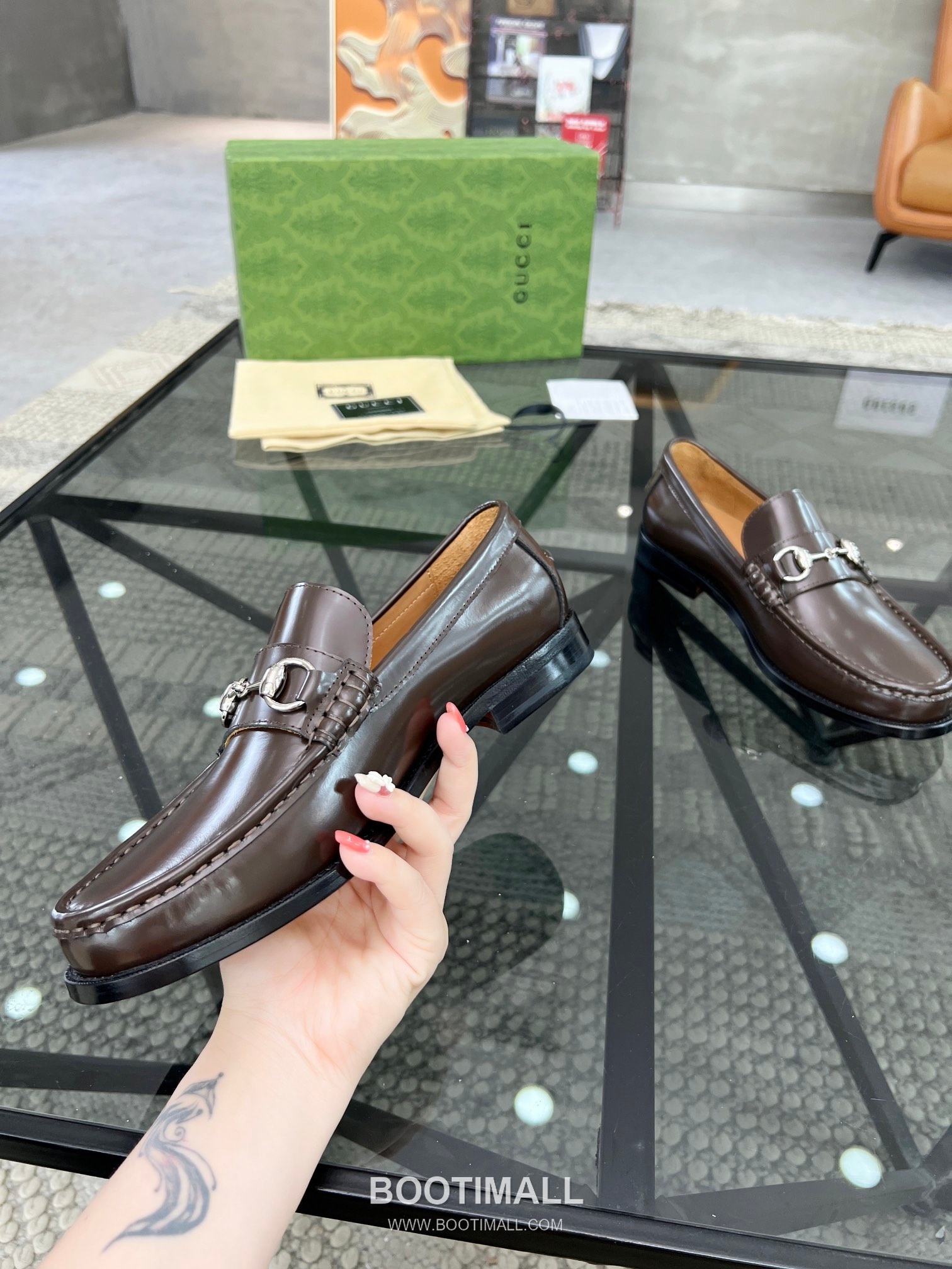 Gucci Italian Calfskin Derby Calfskin Leather Black Dress Shoes 구찌 이탈리안 카프스킨 더비 카프스킨 레더 블랙 드레스 슈즈 4