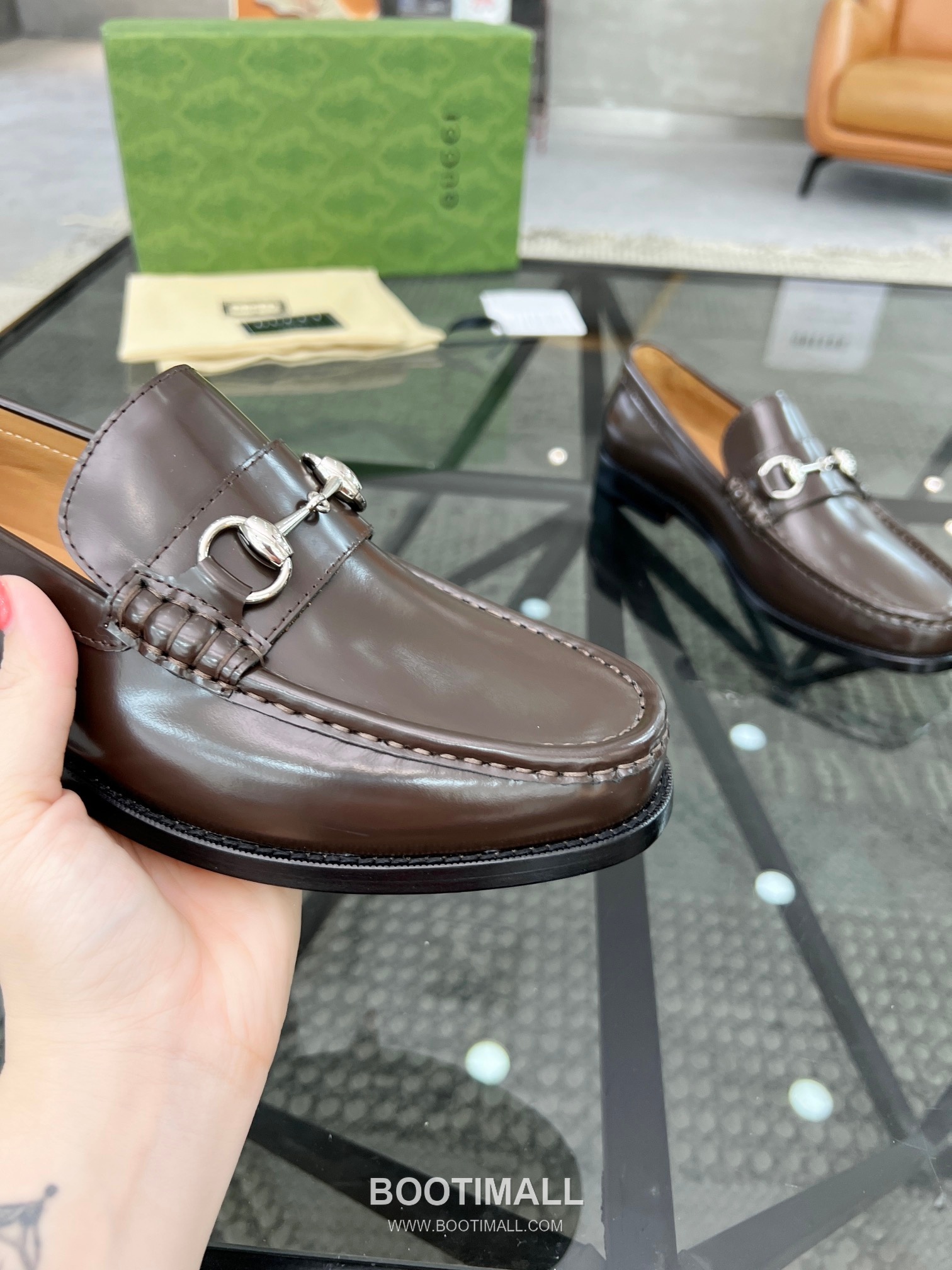 Gucci Italian Calfskin Derby Calfskin Leather Black Dress Shoes 구찌 이탈리안 카프스킨 더비 카프스킨 레더 블랙 드레스 슈즈 6