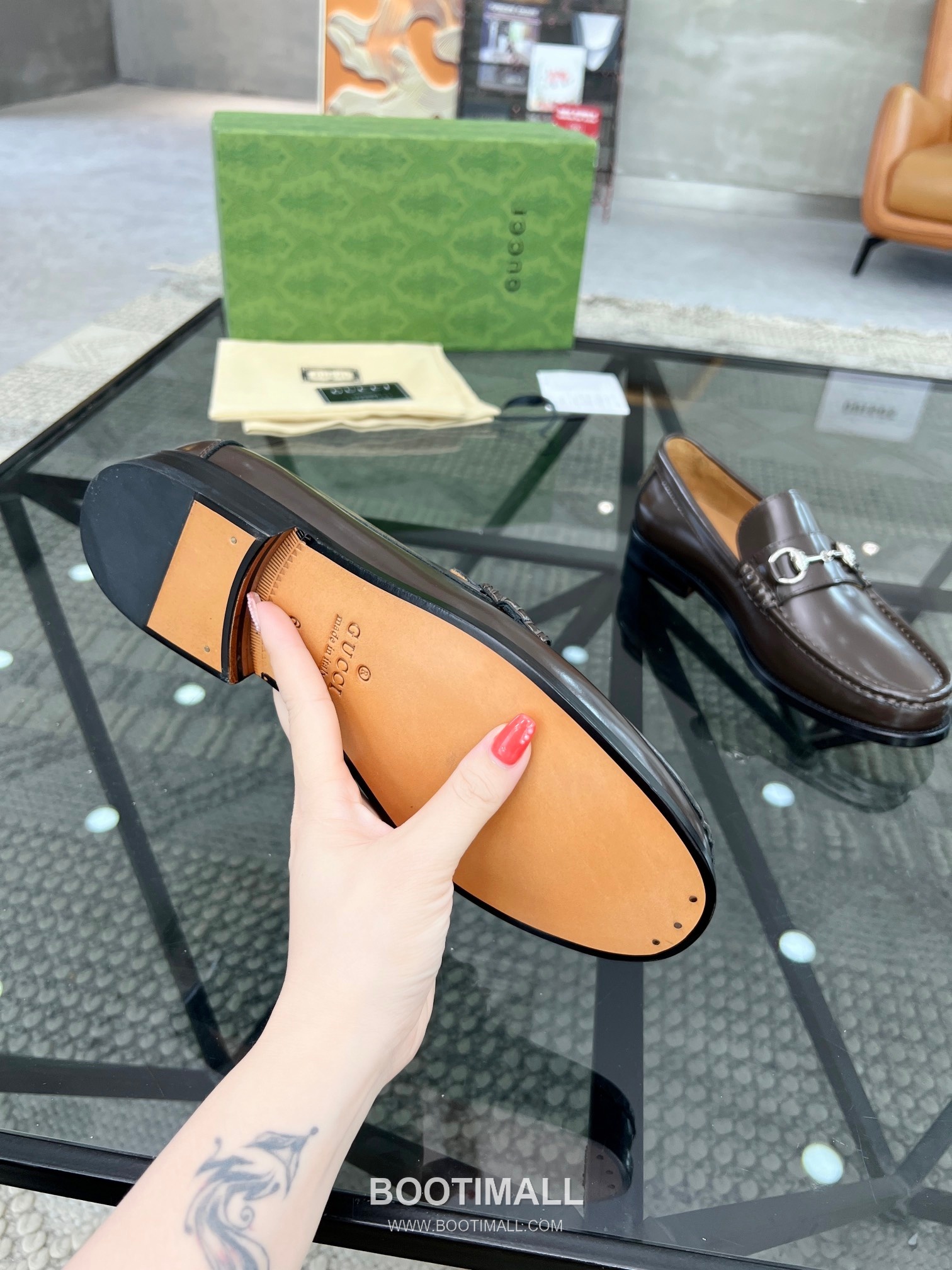 Gucci Italian Calfskin Derby Calfskin Leather Black Dress Shoes 구찌 이탈리안 카프스킨 더비 카프스킨 레더 블랙 드레스 슈즈 9