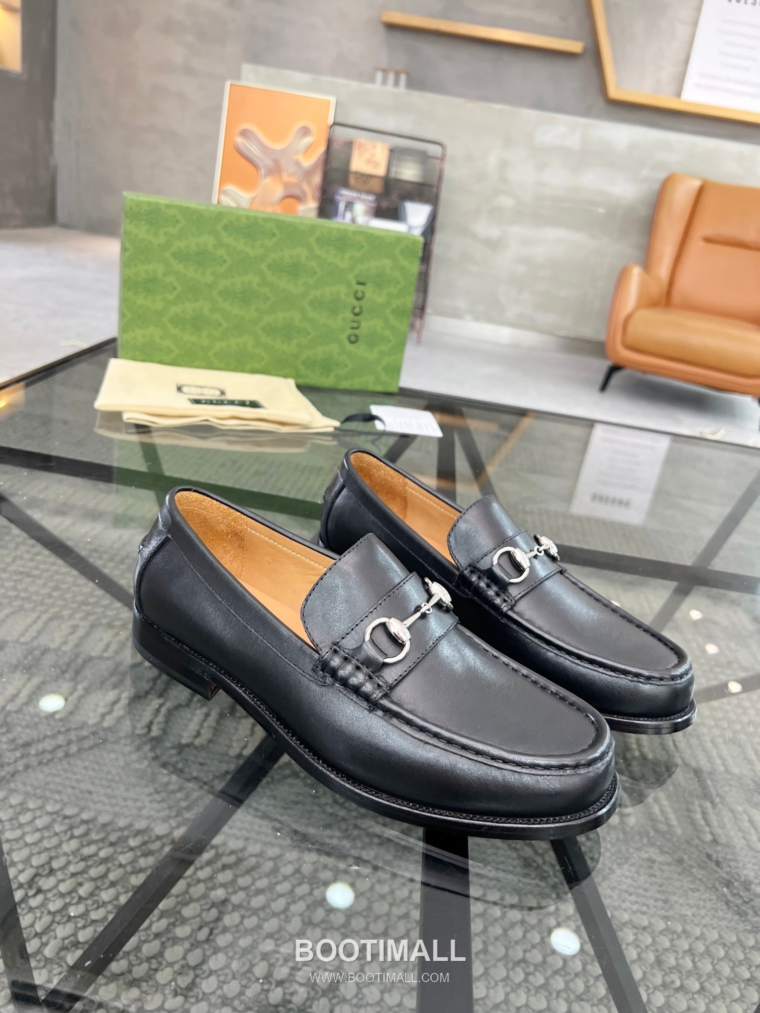 Gucci Italian Calfskin Derby Calfskin Leather Black Dress Shoes 구찌 이탈리안 카프스킨 더비 카프스킨 레더 블랙 드레스 슈즈 2