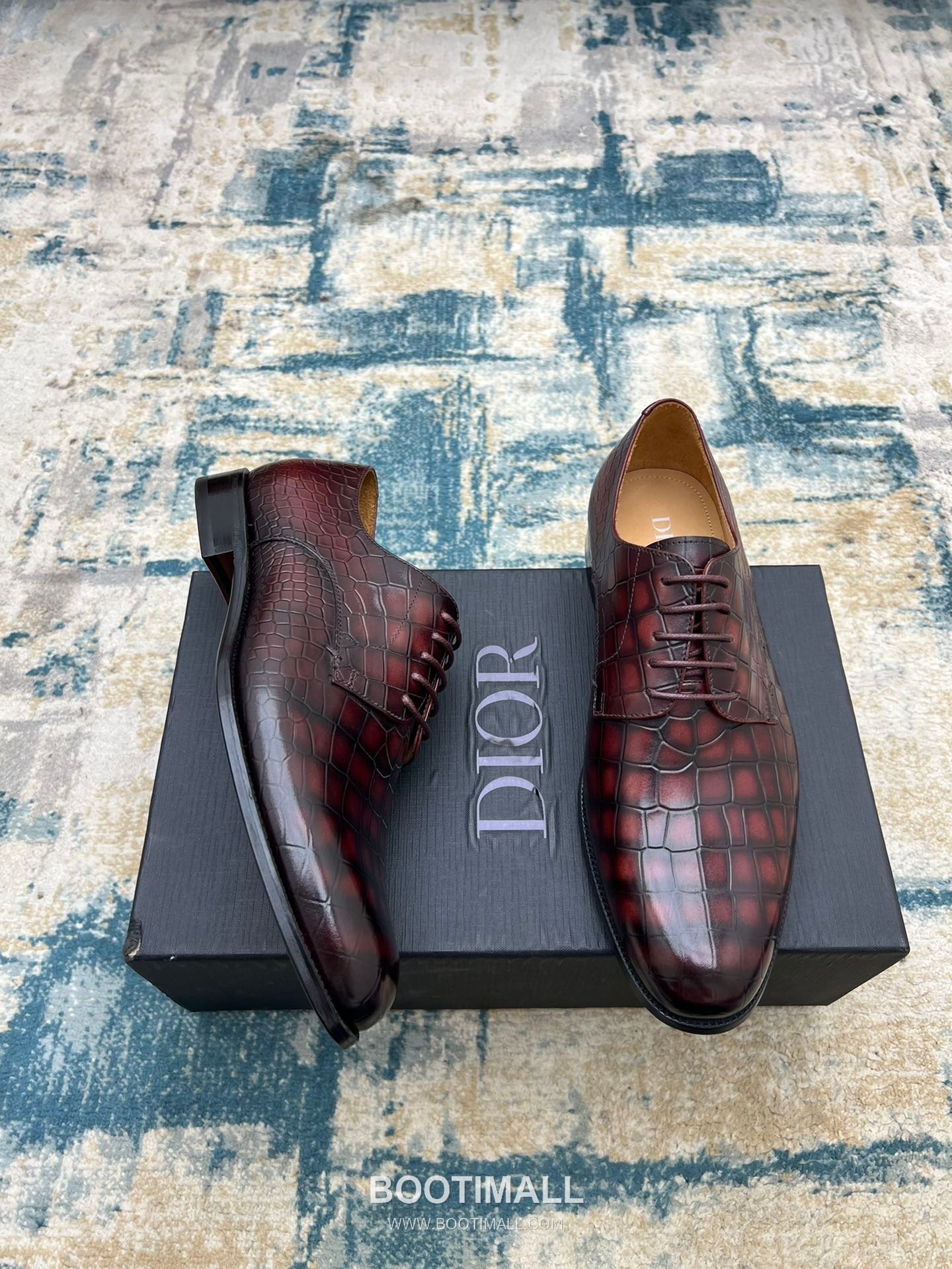 Dior Hand-Polished Calfskin Derby Calfskin Leather Dress Shoes 디올 핸드폴리시드 송아지가죽 더비 송아지가죽 드레스 슈즈 2