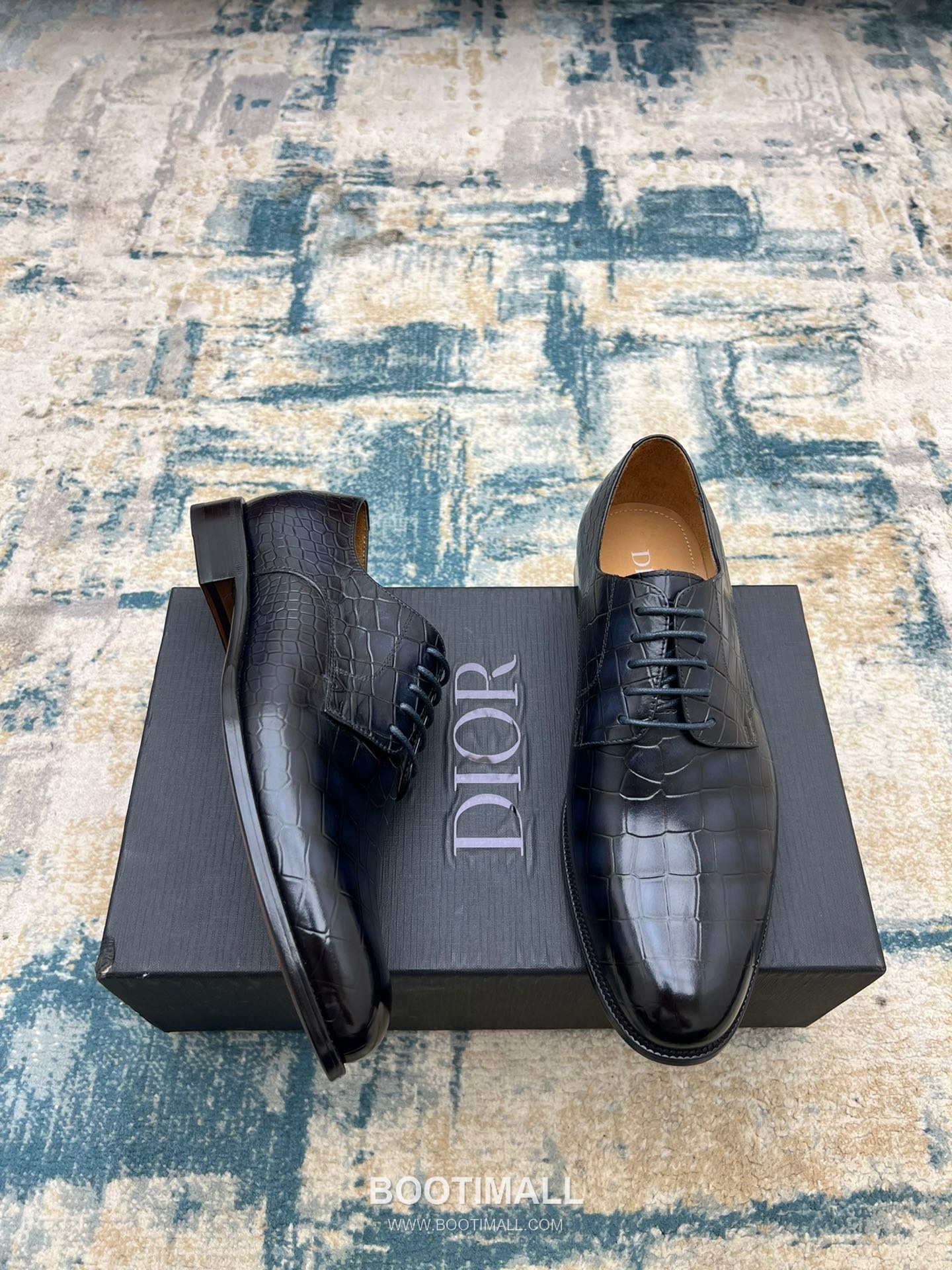 Dior Hand-Polished Calfskin Derby Calfskin Leather Dress Shoes 디올 핸드폴리시드 송아지가죽 더비 송아지가죽 드레스 슈즈 2