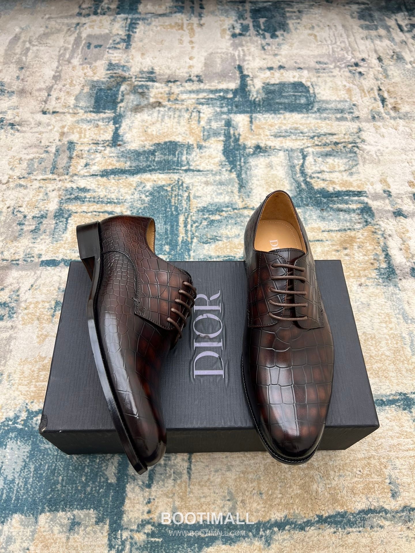Dior Hand-Polished Calfskin Derby Calfskin Leather Dress Shoes 디올 핸드폴리시드 송아지가죽 더비 송아지가죽 드레스 슈즈 2