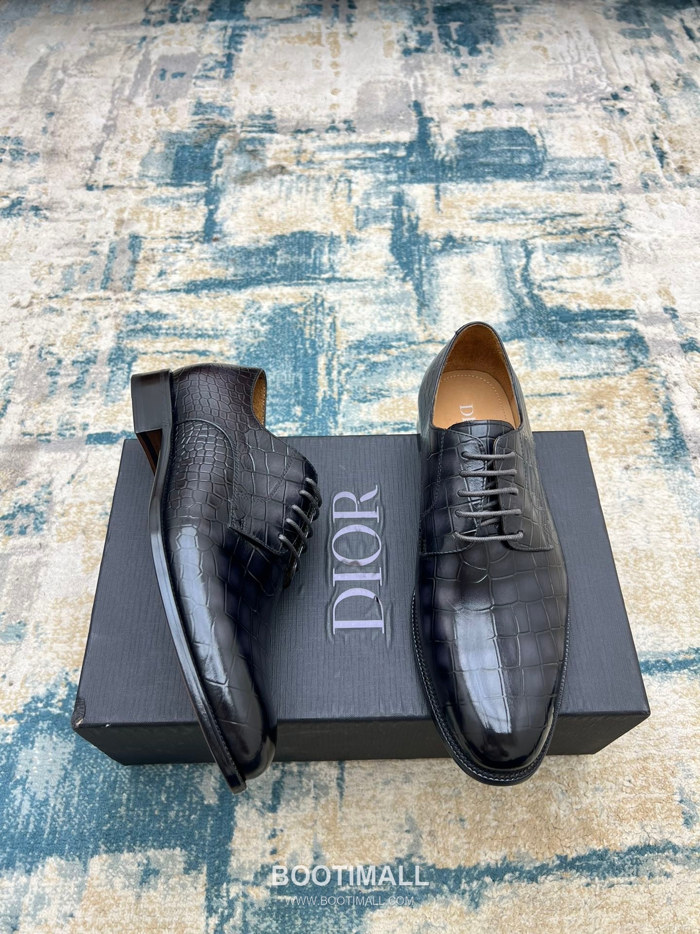 Dior Hand-Polished Calfskin Derby Calfskin Leather Dress Shoes 디올 핸드폴리시드 송아지가죽 더비 송아지가죽 드레스 슈즈 2