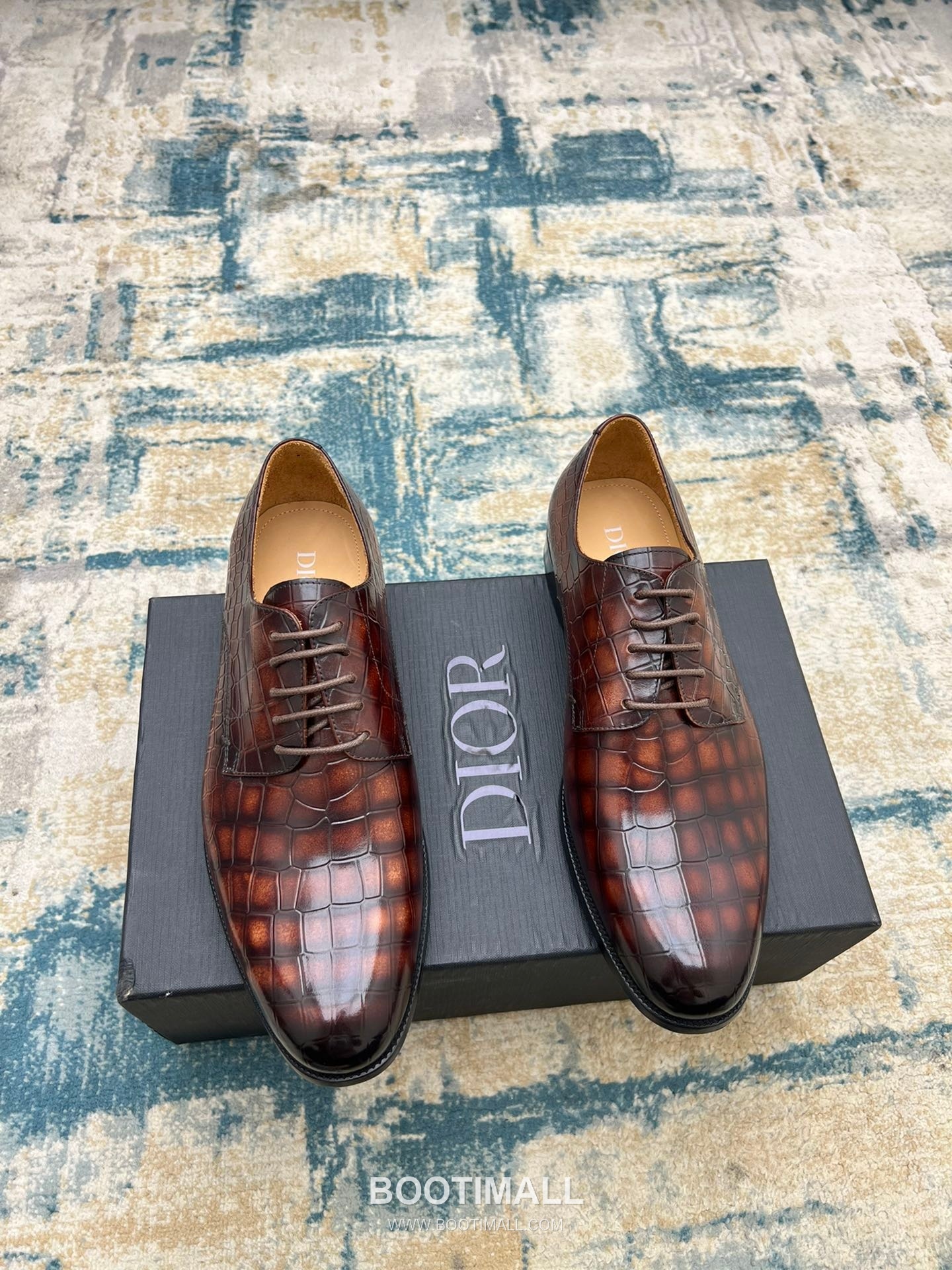 Dior Hand-Polished Calfskin Derby Calfskin Leather Dress Shoes 디올 핸드폴리시드 송아지가죽 더비 송아지가죽 드레스 슈즈 1