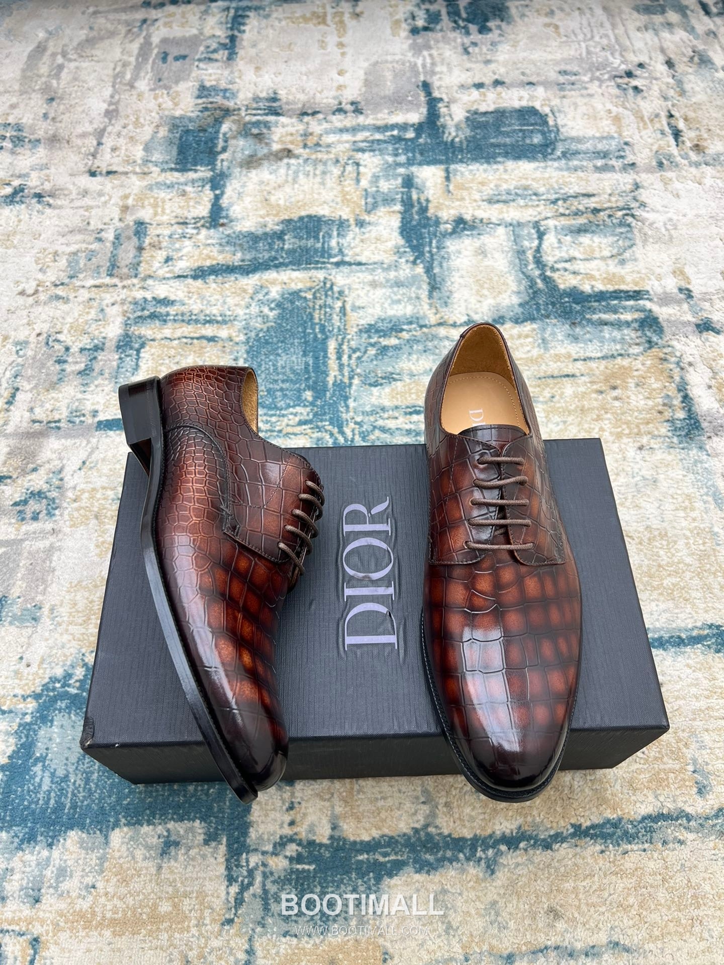 Dior Hand-Polished Calfskin Derby Calfskin Leather Dress Shoes 디올 핸드폴리시드 송아지가죽 더비 송아지가죽 드레스 슈즈 2