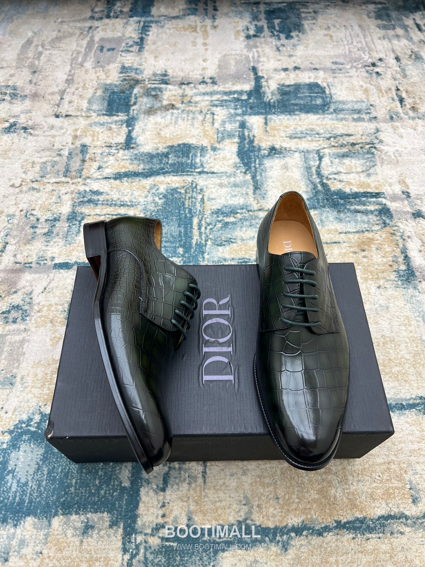 Dior Hand-Polished Calfskin Derby Calfskin Leather Dress Shoes 디올 핸드폴리시드 송아지가죽 더비 송아지가죽 드레스 슈즈 2