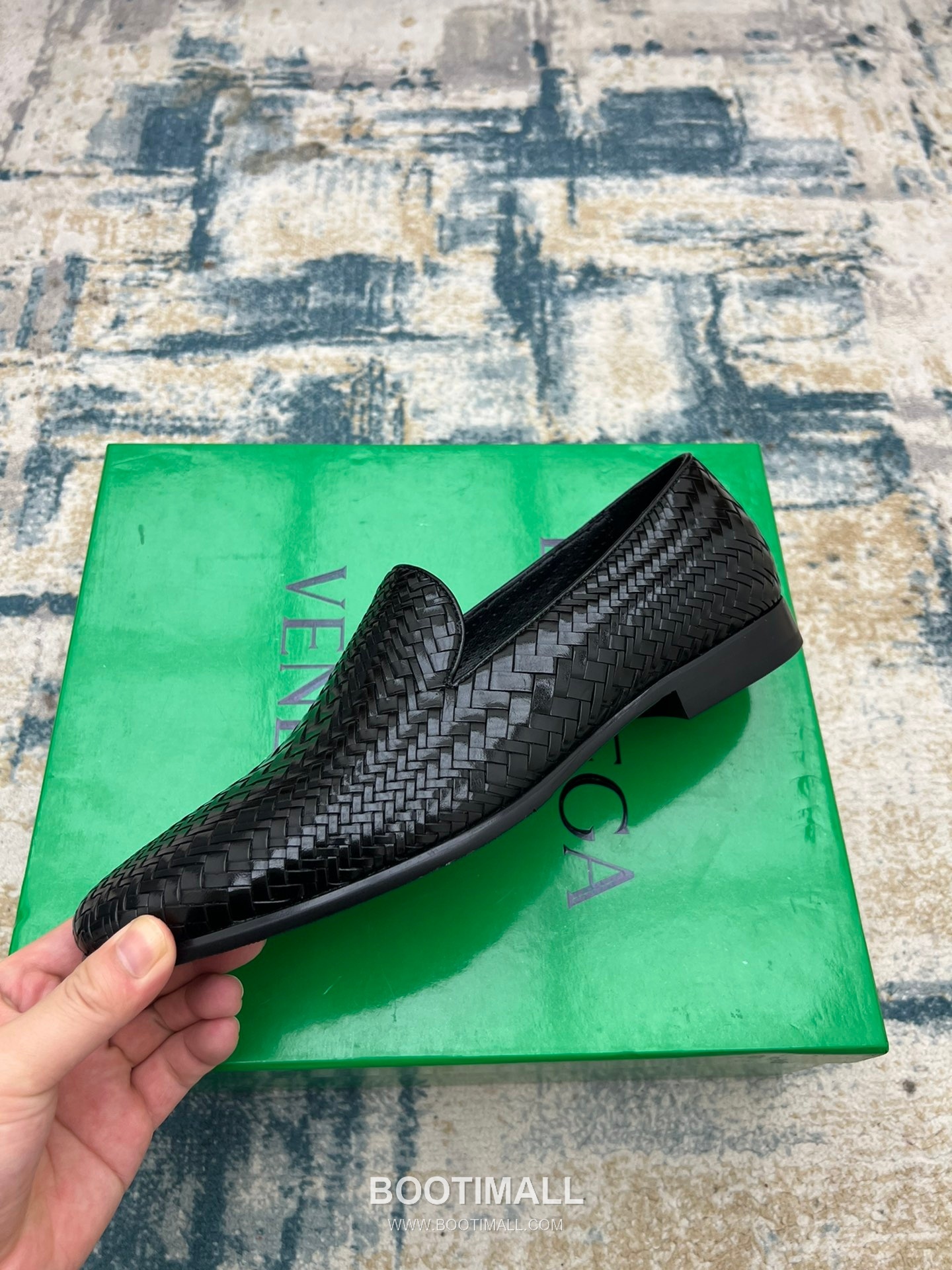 Bottega Veneta Intrecciato Calfskin Derby Calfskin Leather Black Dress Shoes 보테가 베네타 인트레치아토 송아지가죽 더비 송아지가죽 블랙 드레스 슈즈 3