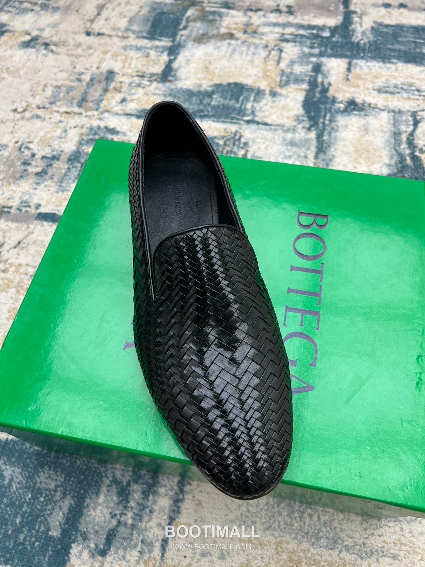 Bottega Veneta Intrecciato Calfskin Derby Calfskin Leather Black Dress Shoes 보테가 베네타 인트레치아토 송아지가죽 더비 송아지가죽 블랙 드레스 슈즈 4