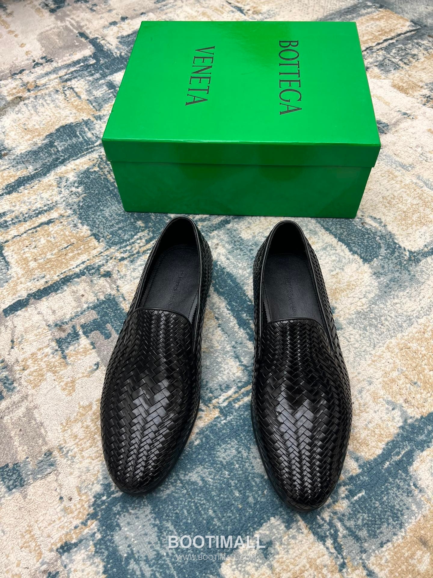 Bottega Veneta Intrecciato Calfskin Derby Calfskin Leather Black Dress Shoes 보테가 베네타 인트레치아토 송아지가죽 더비 송아지가죽 블랙 드레스 슈즈 5