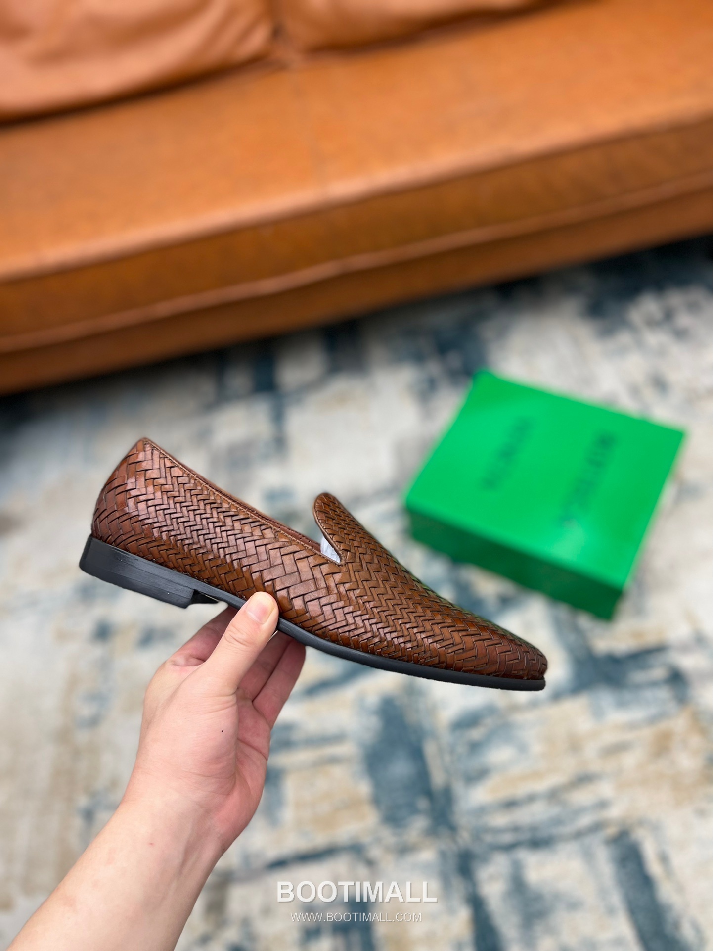 Bottega Veneta Intrecciato Calfskin Derby Calfskin Leather Black Dress Shoes 보테가 베네타 인트레치아토 송아지가죽 더비 송아지가죽 블랙 드레스 슈즈 6