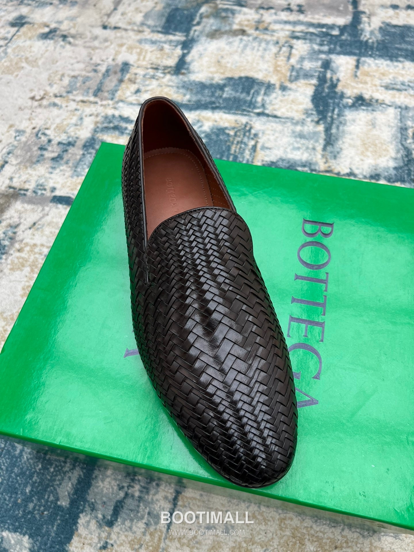 Bottega Veneta Intrecciato Calfskin Derby Calfskin Leather Black Dress Shoes 보테가 베네타 인트레치아토 송아지가죽 더비 송아지가죽 블랙 드레스 슈즈 4