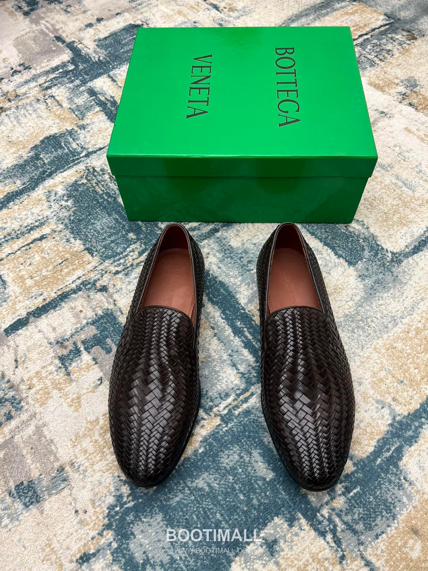 Bottega Veneta Intrecciato Calfskin Derby Calfskin Leather Black Dress Shoes 보테가 베네타 인트레치아토 송아지가죽 더비 송아지가죽 블랙 드레스 슈즈 5