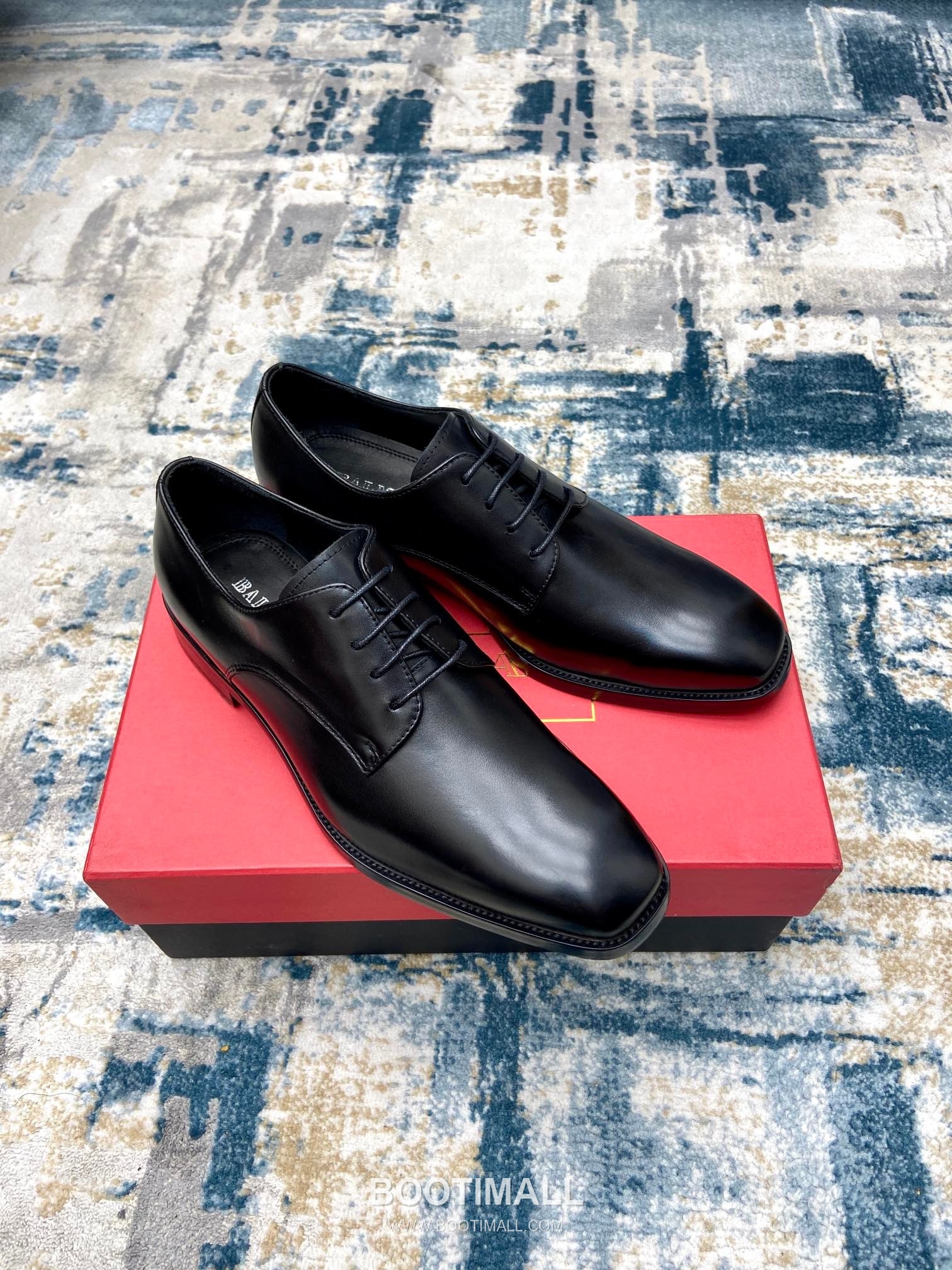 Balmain Calfskin Dress Derby Calfskin Leather Black Dress Shoes 발망 송아지가죽 드레스 더비 송아지가죽 블랙 드레스 슈즈 3